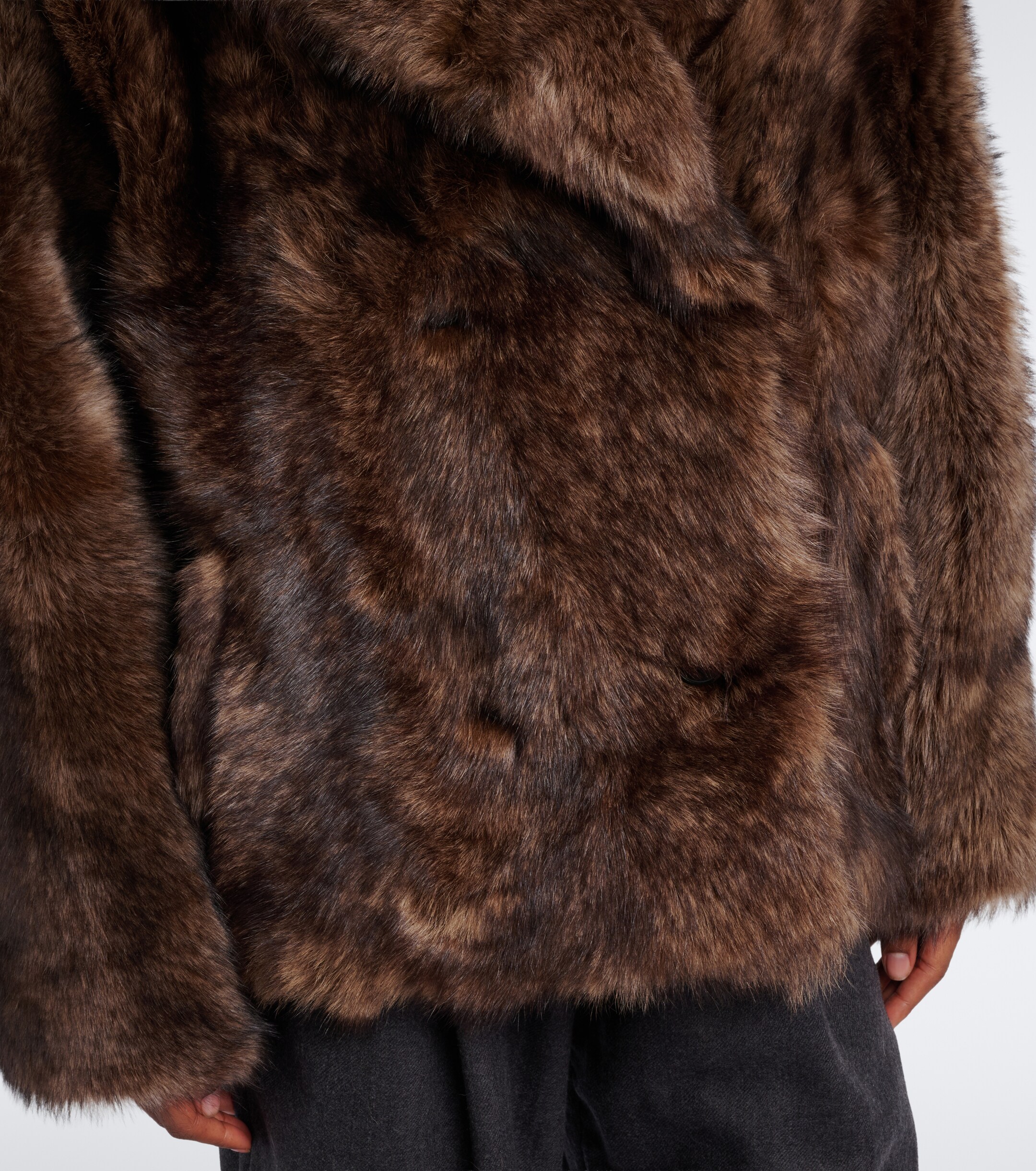 Yves Salomon Yves Salomon Double-breasted shearling jacket