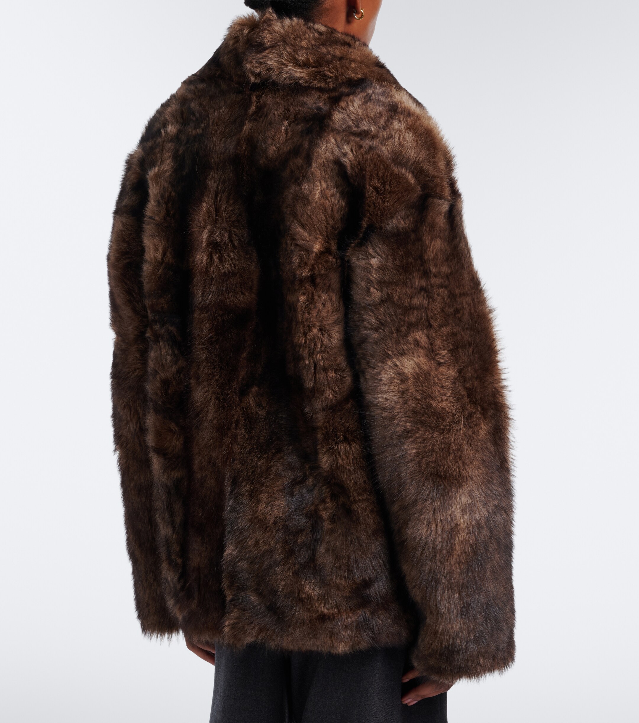 Yves Salomon Yves Salomon Double-breasted shearling jacket