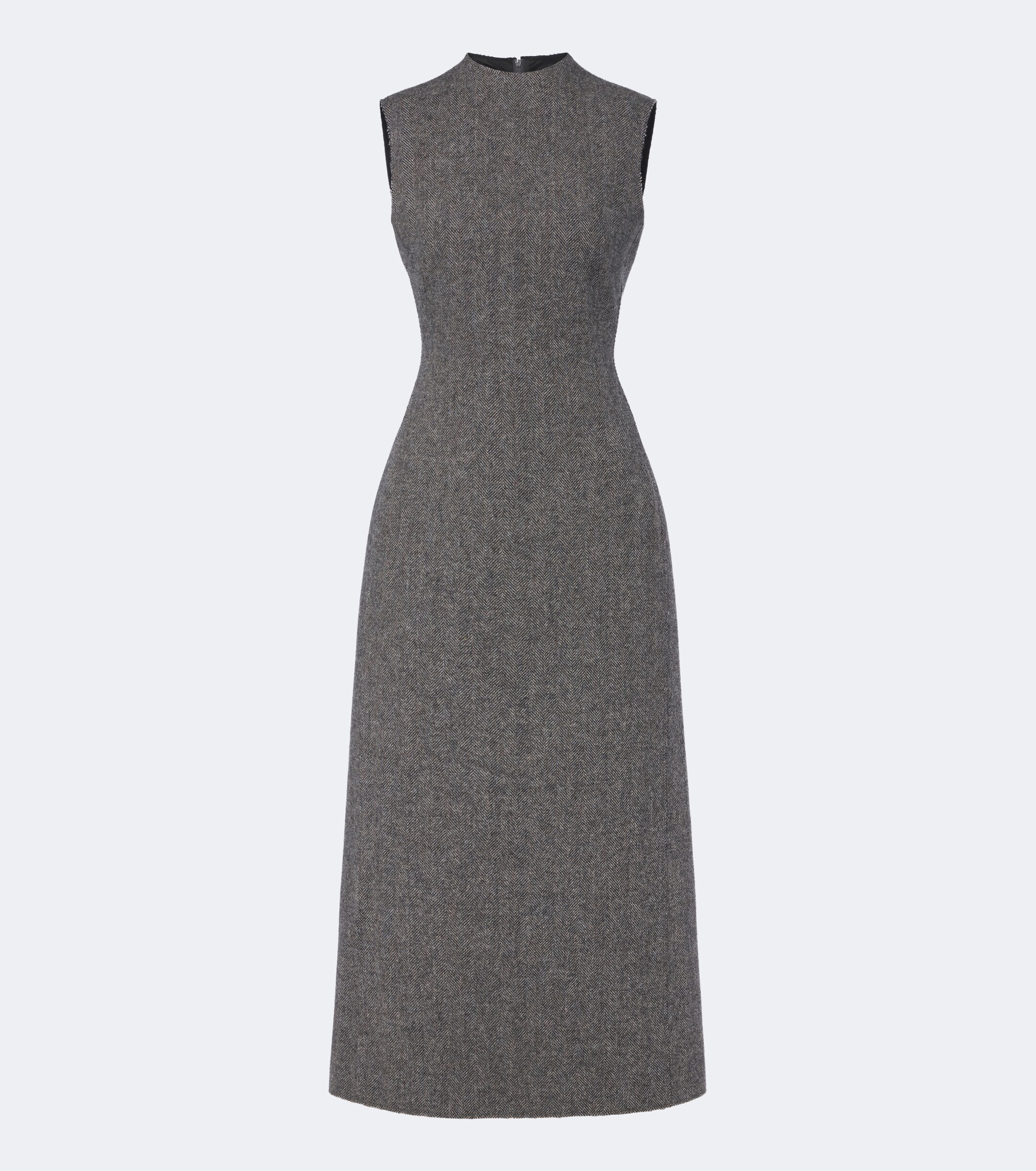 Maison Margiela Maison Margiela Herringbone virgin wool midi dress