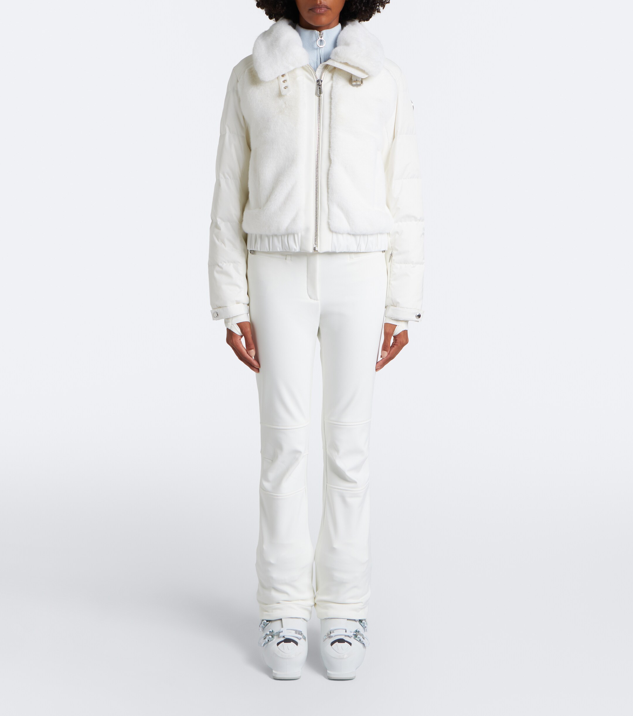 FUSALP Fusalp Lenagima teddy down ski jacket