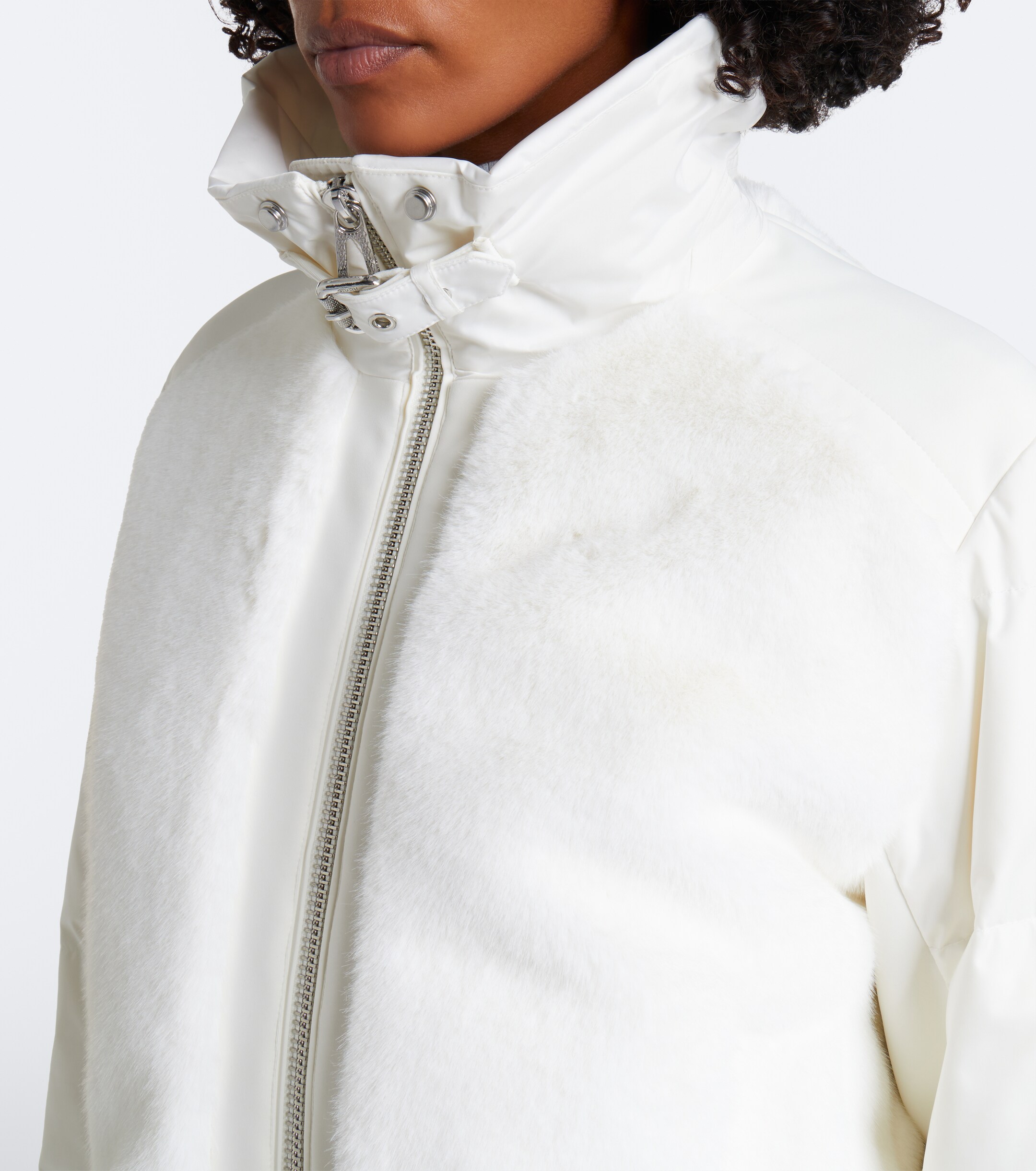 FUSALP Fusalp Lenagima teddy down ski jacket