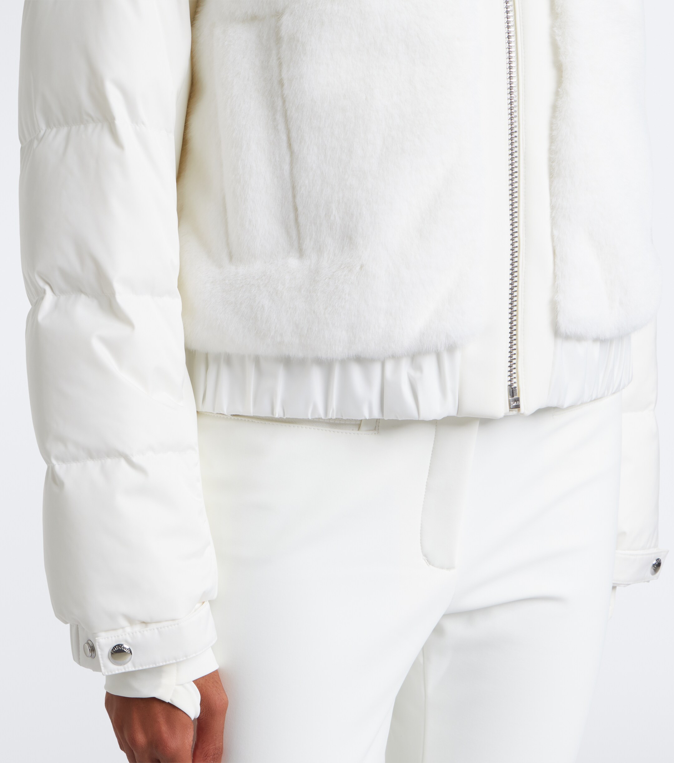 FUSALP Fusalp Lenagima teddy down ski jacket