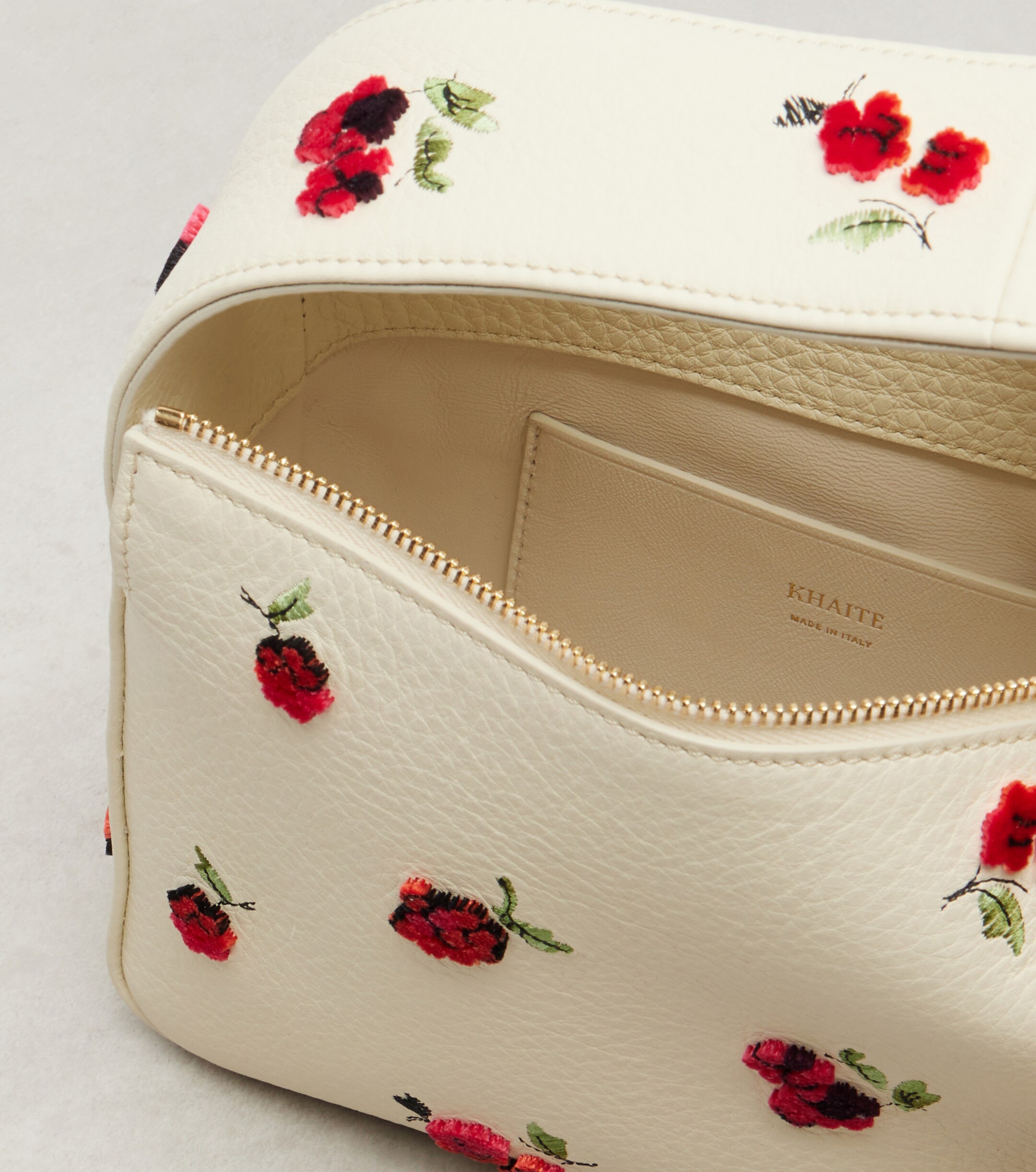 KHAITE Elena Small leather shoulder bag