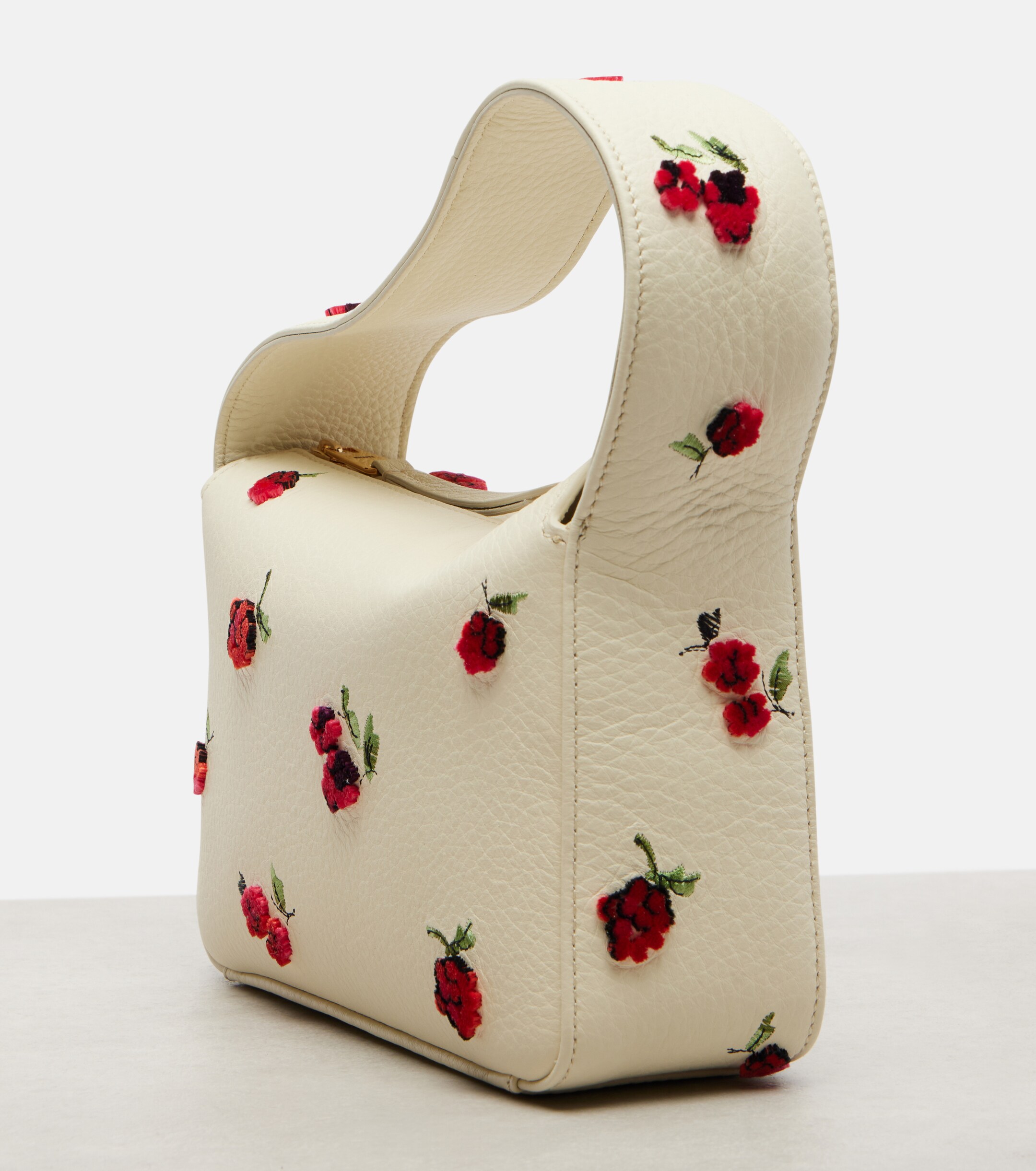 KHAITE Elena Small leather shoulder bag