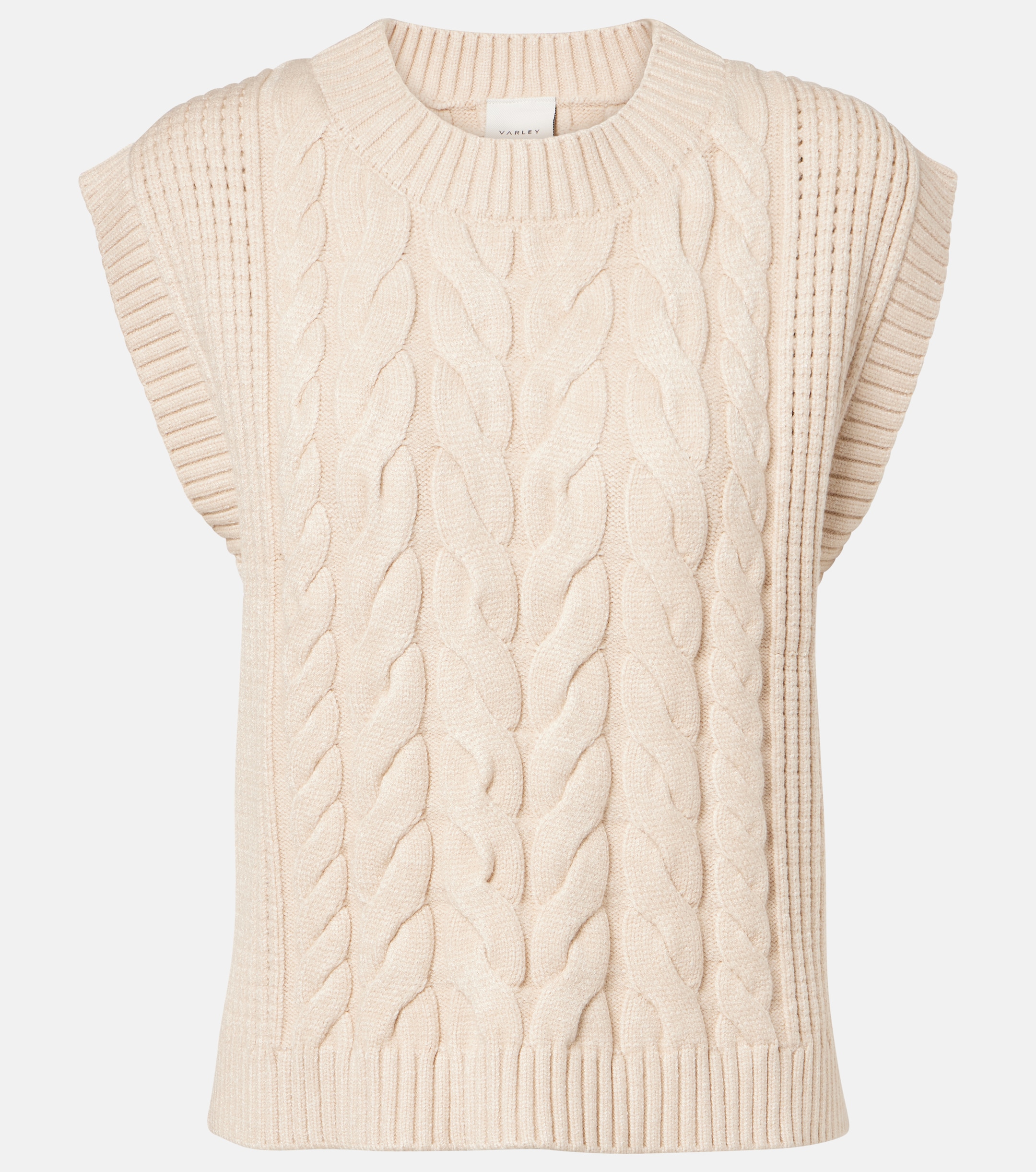 Varley Varley Pixie cable-knit sweater vest