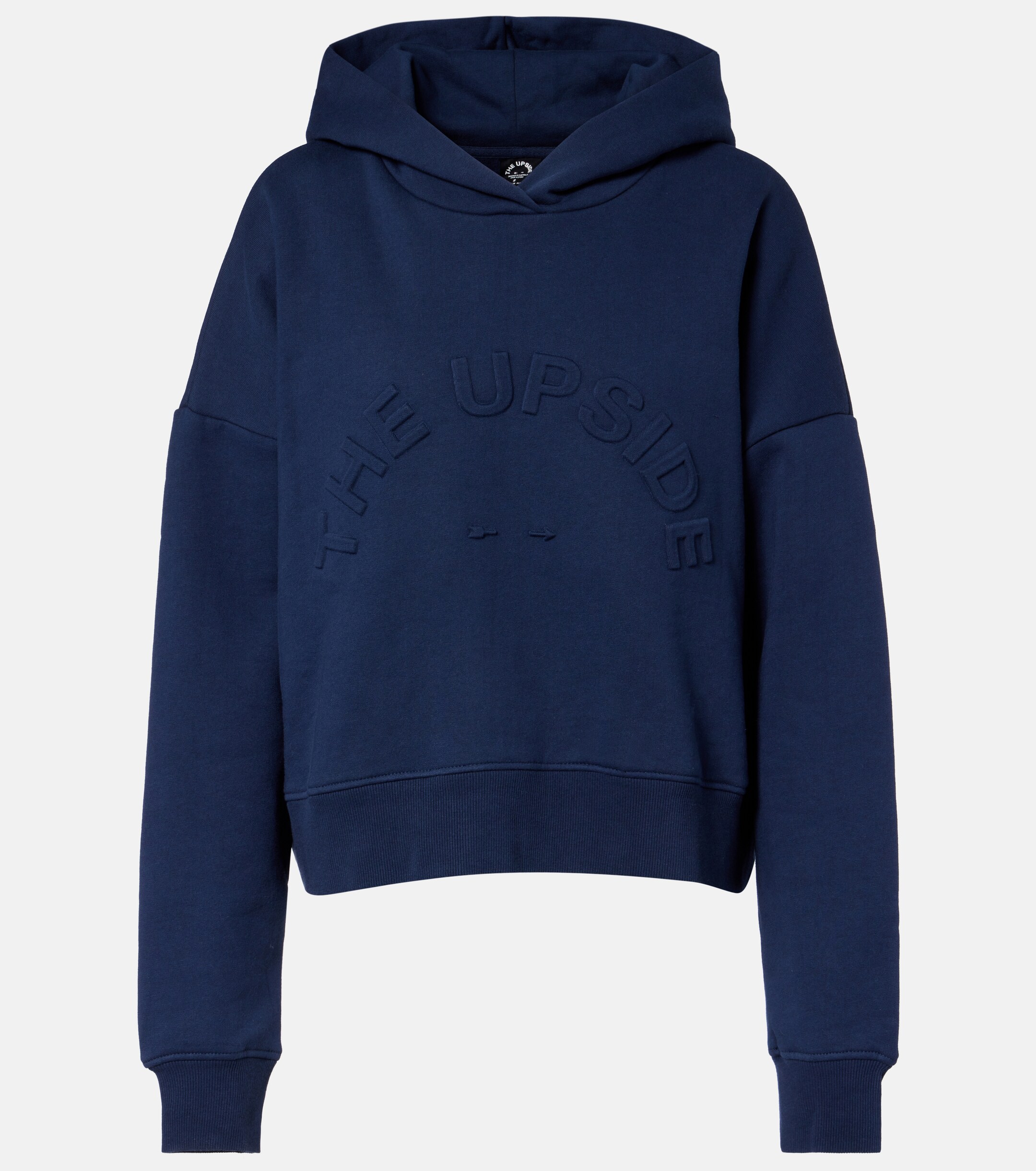 The Upside The Upside Byron logo cotton jersey hoodie