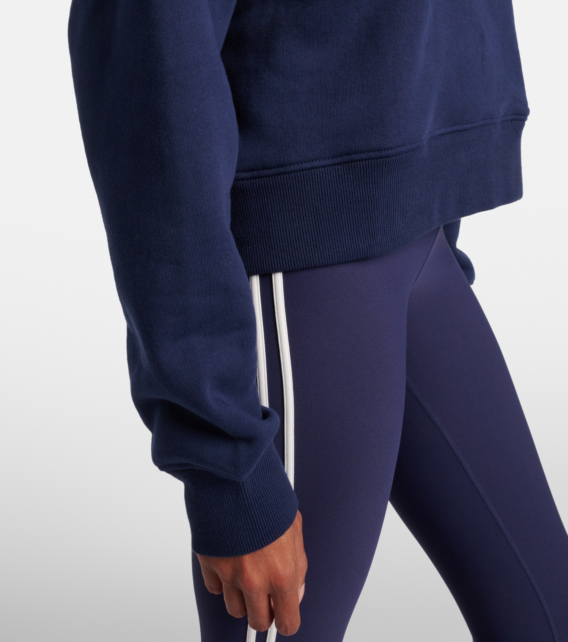 The Upside The Upside Byron logo cotton jersey hoodie