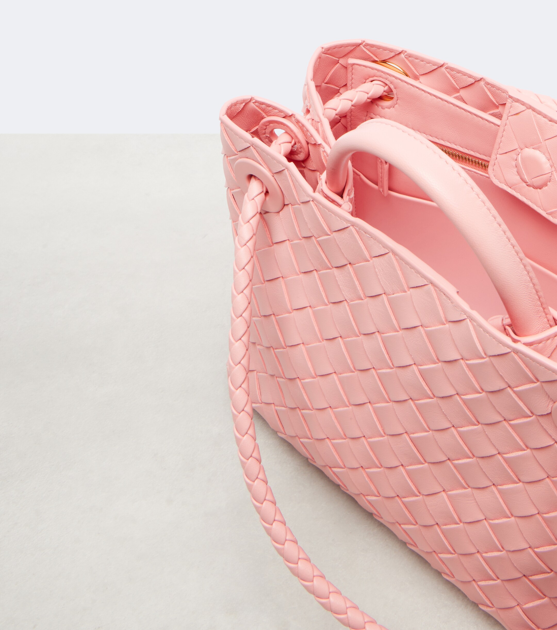 Bottega Veneta Andiamo Small leather top-handle bag