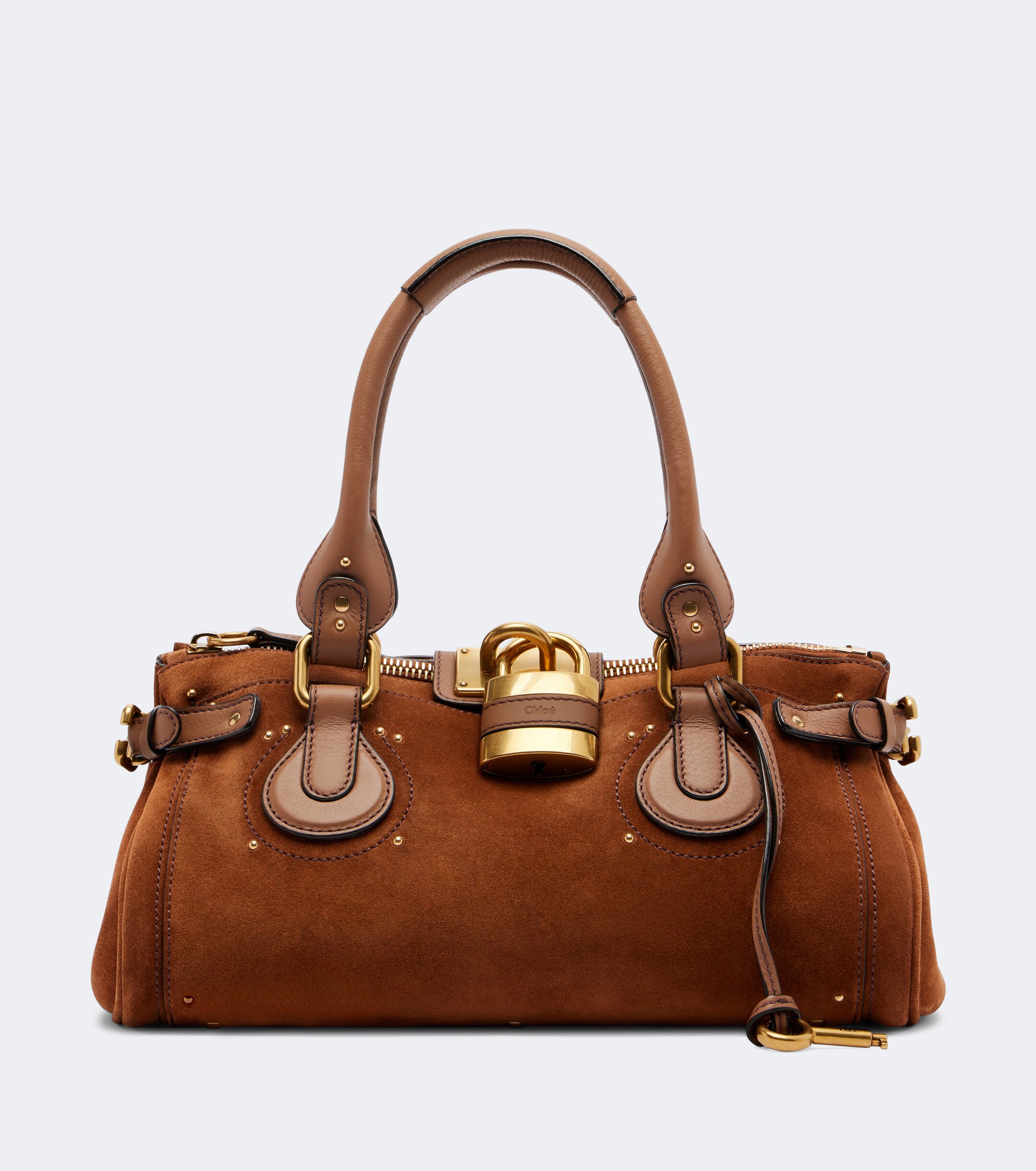Chloé Paddington suede shoulder bag