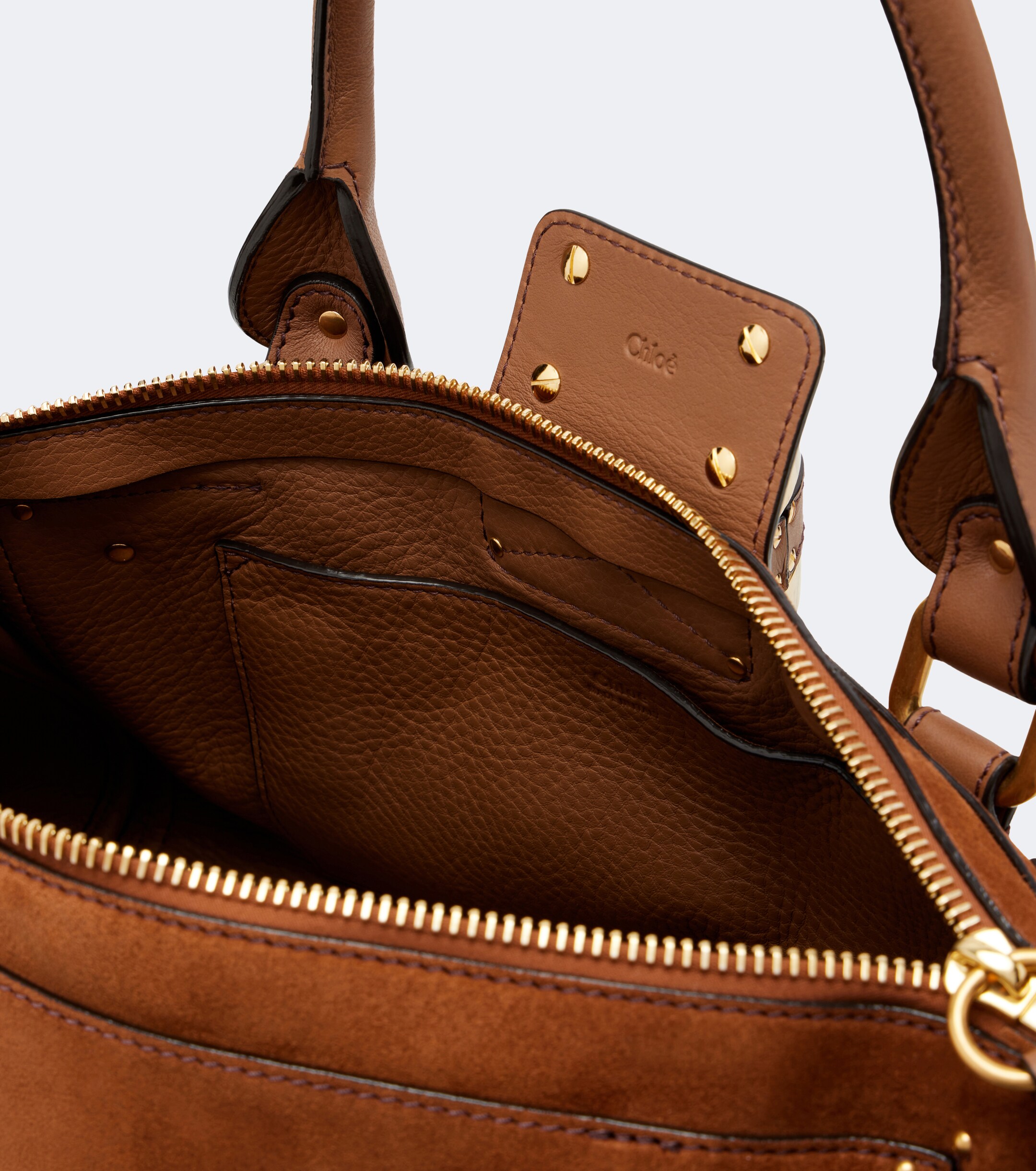Chloé Paddington suede shoulder bag