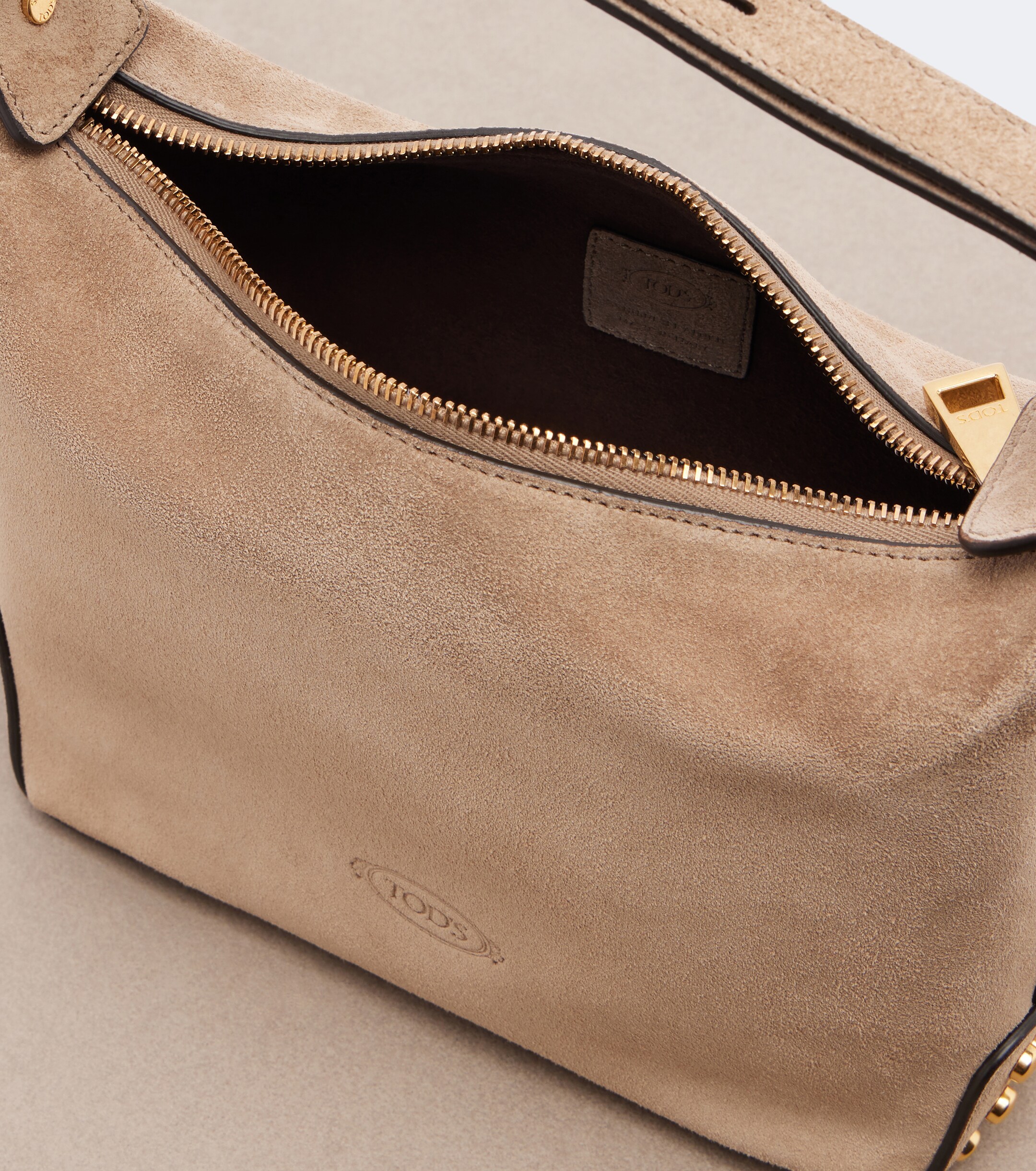 Tod's Sacca Mini suede shoulder bag