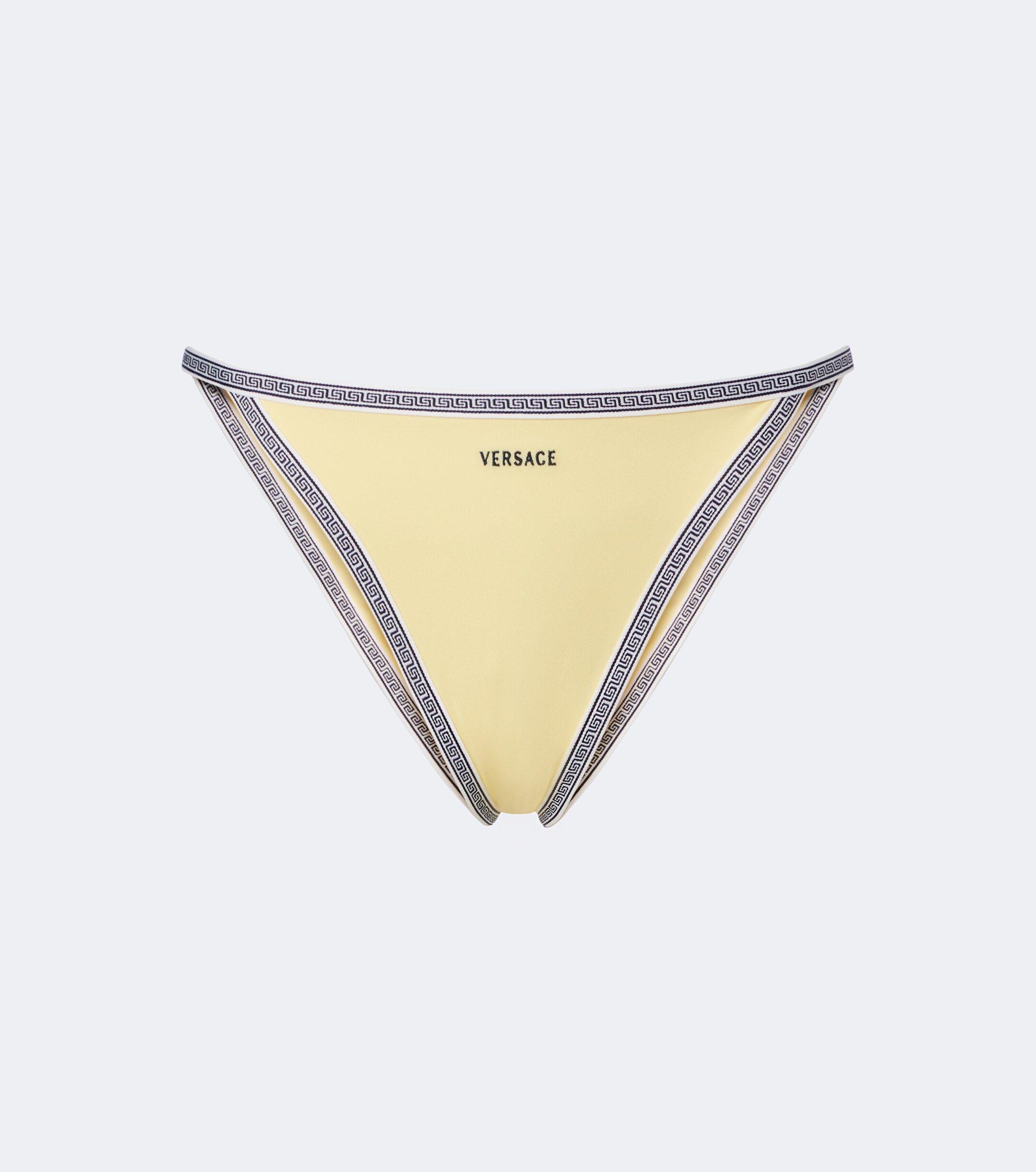 Versace Versace Greca embroidered bikini bottoms