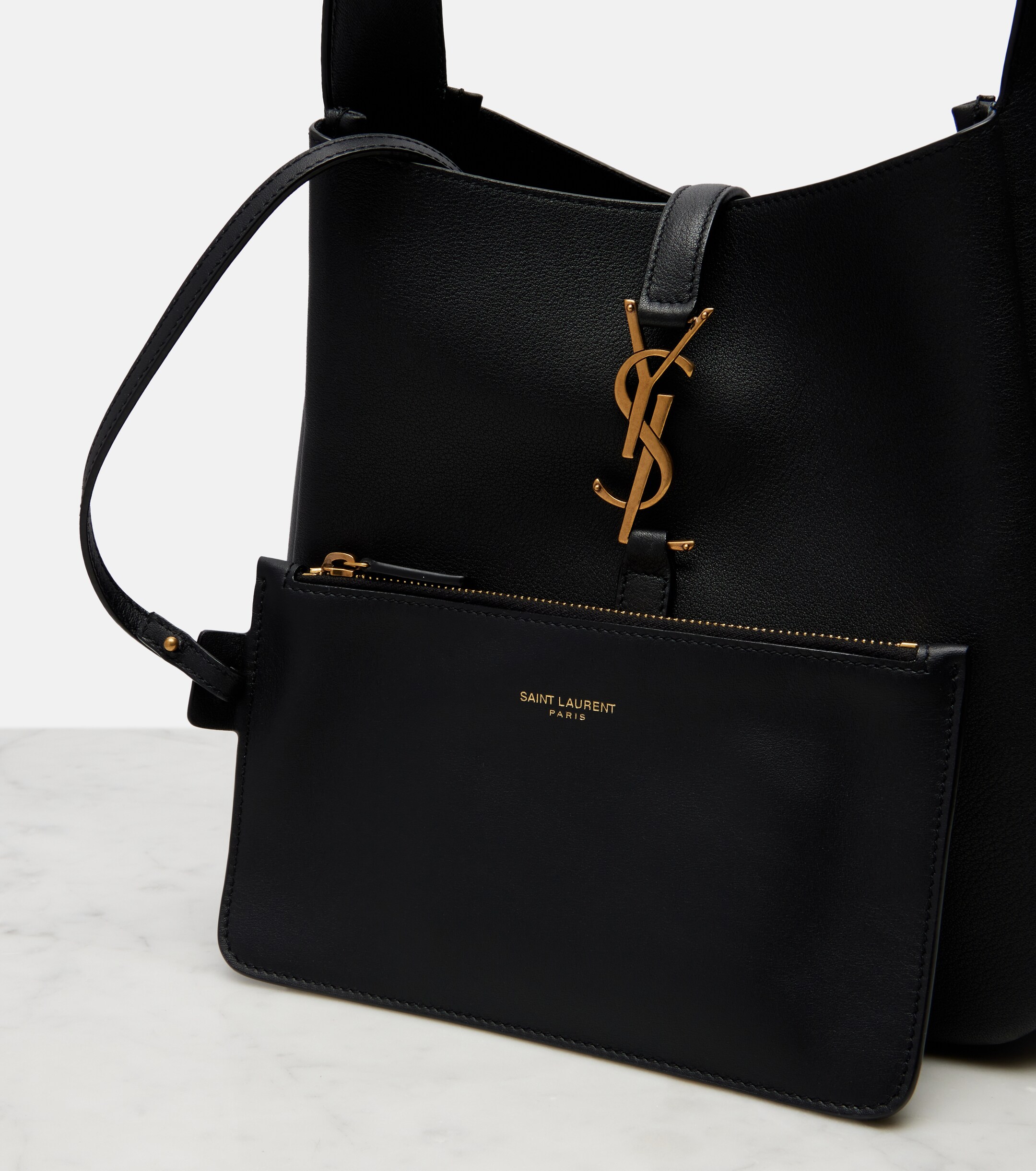 Saint Laurent Le 5 à 7 leather crossbody bag