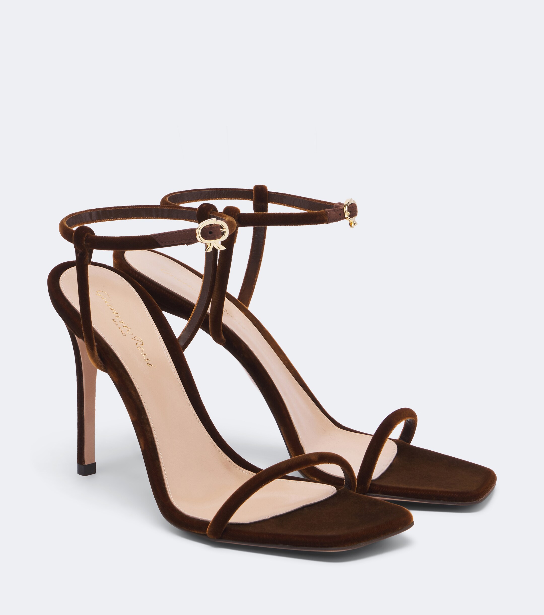 GIANVITO ROSSI Gianvito Rossi Velvet sandals