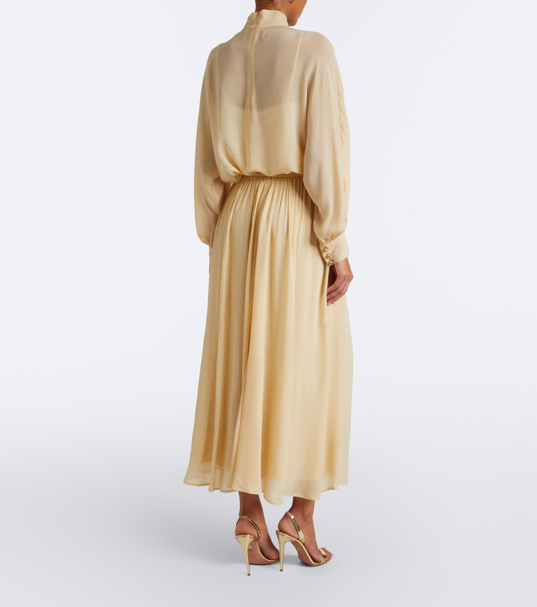 Zimmermann Zimmermann Valiant belted pleated midi skirt