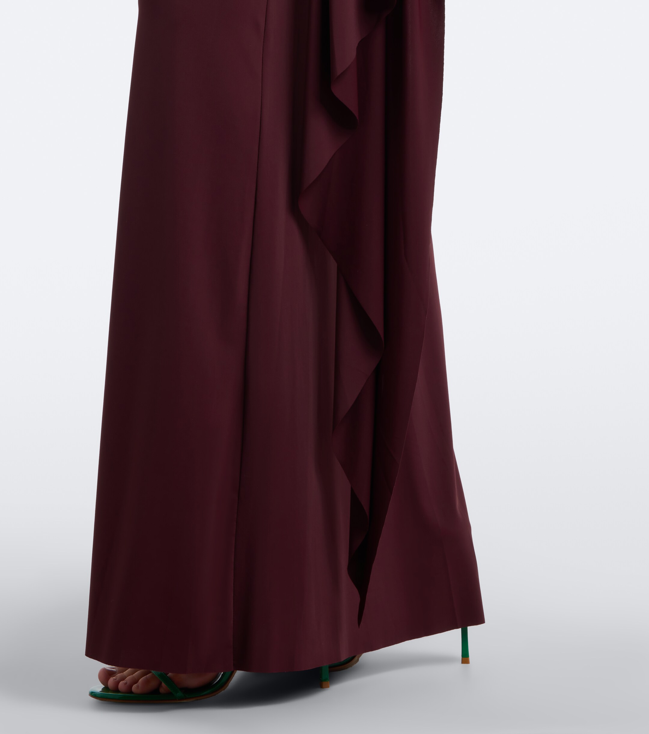 DE LA VALI De La Vali Draped jersey gown