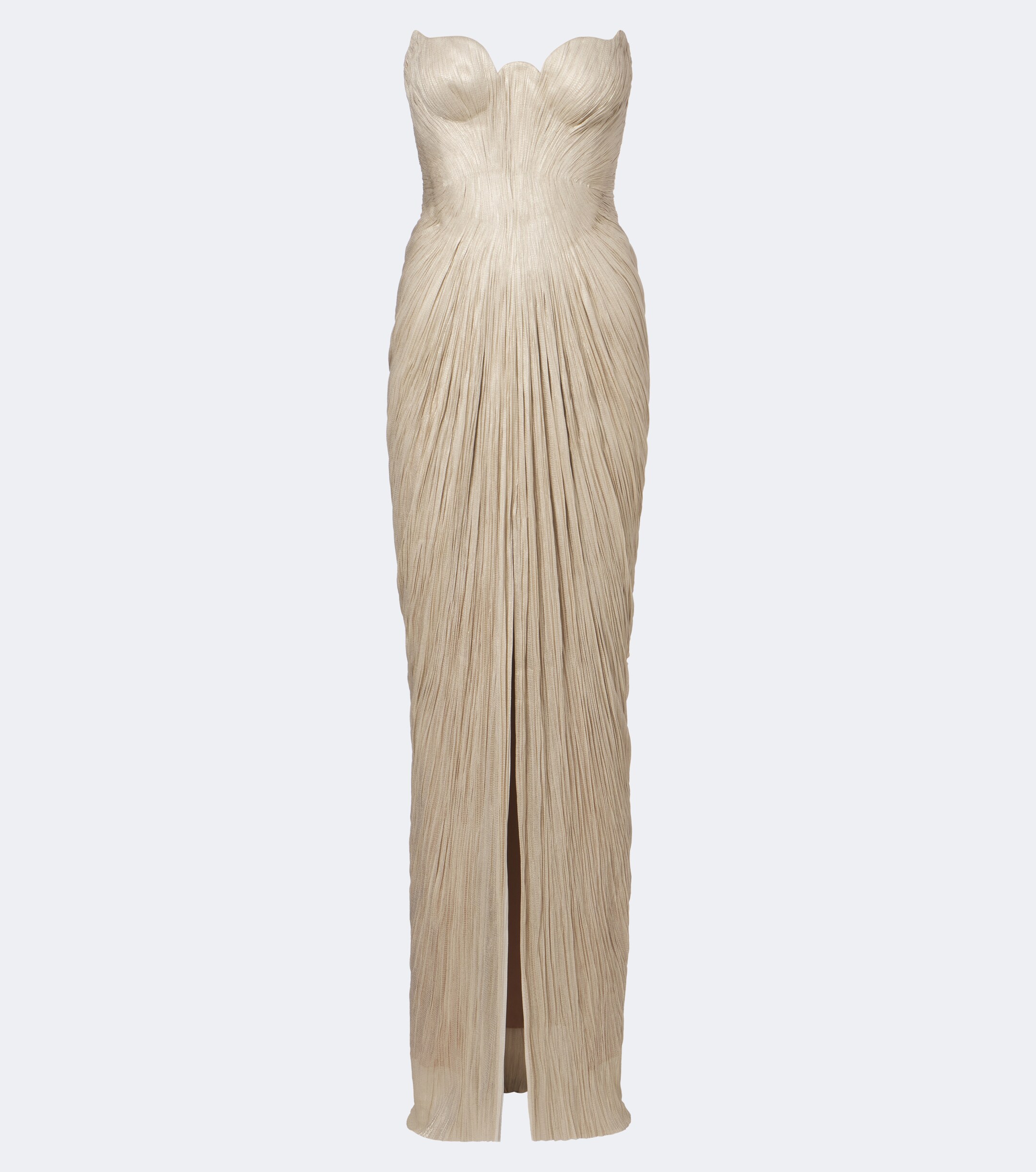Maria Lucia Hohan Maria Lucia Hohan Jasleen pleated silk bustier gown