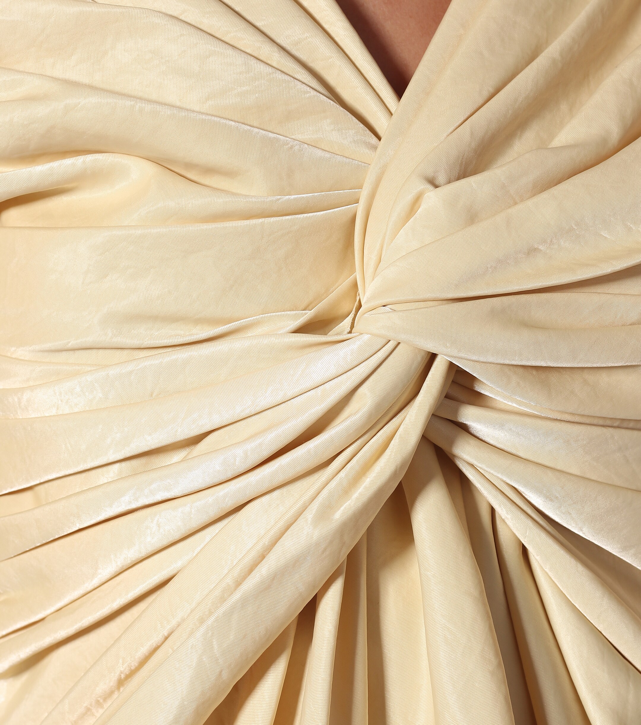 Jil Sander Gathered satin top