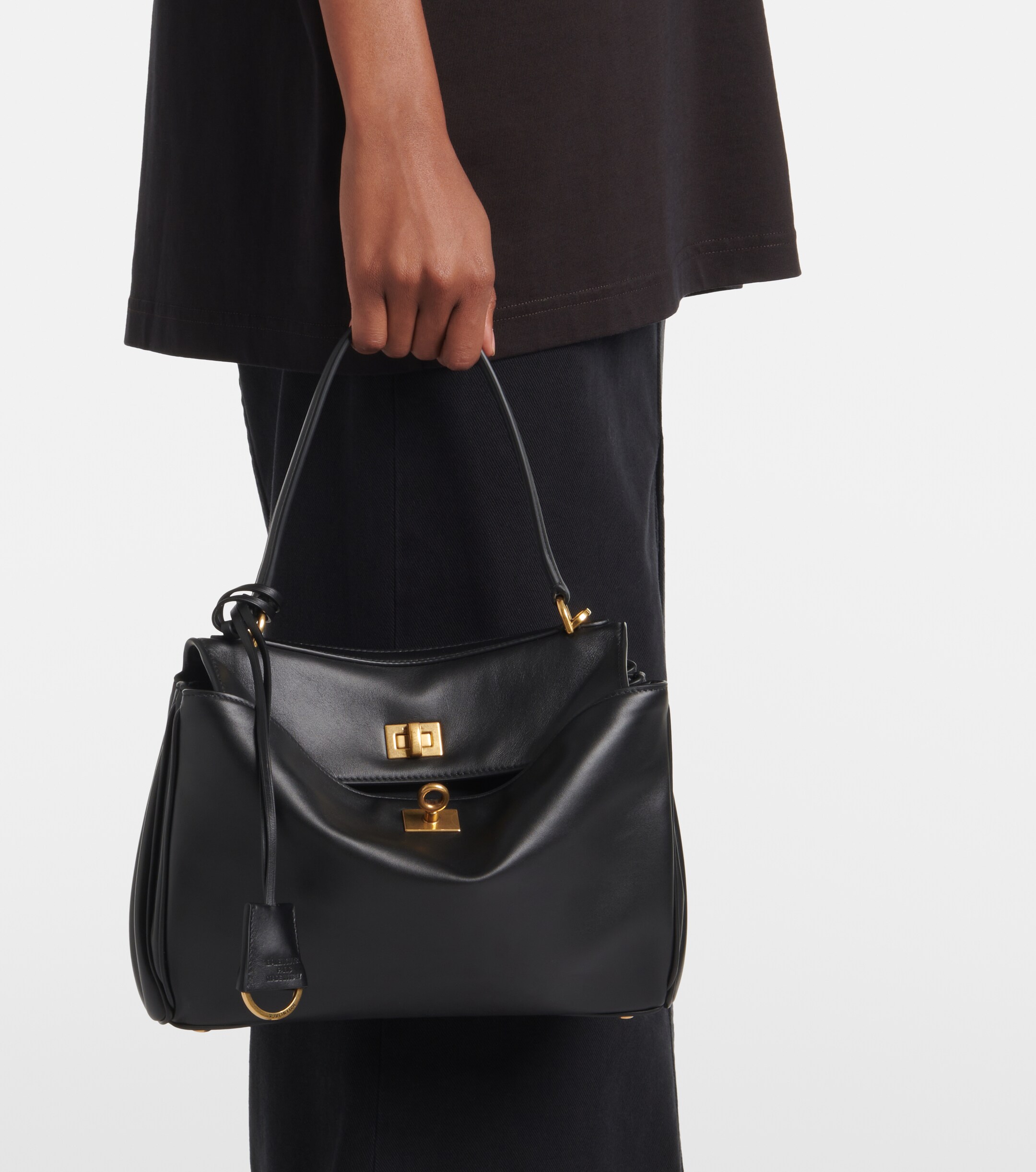 Balenciaga Rodeo Small leather tote bag