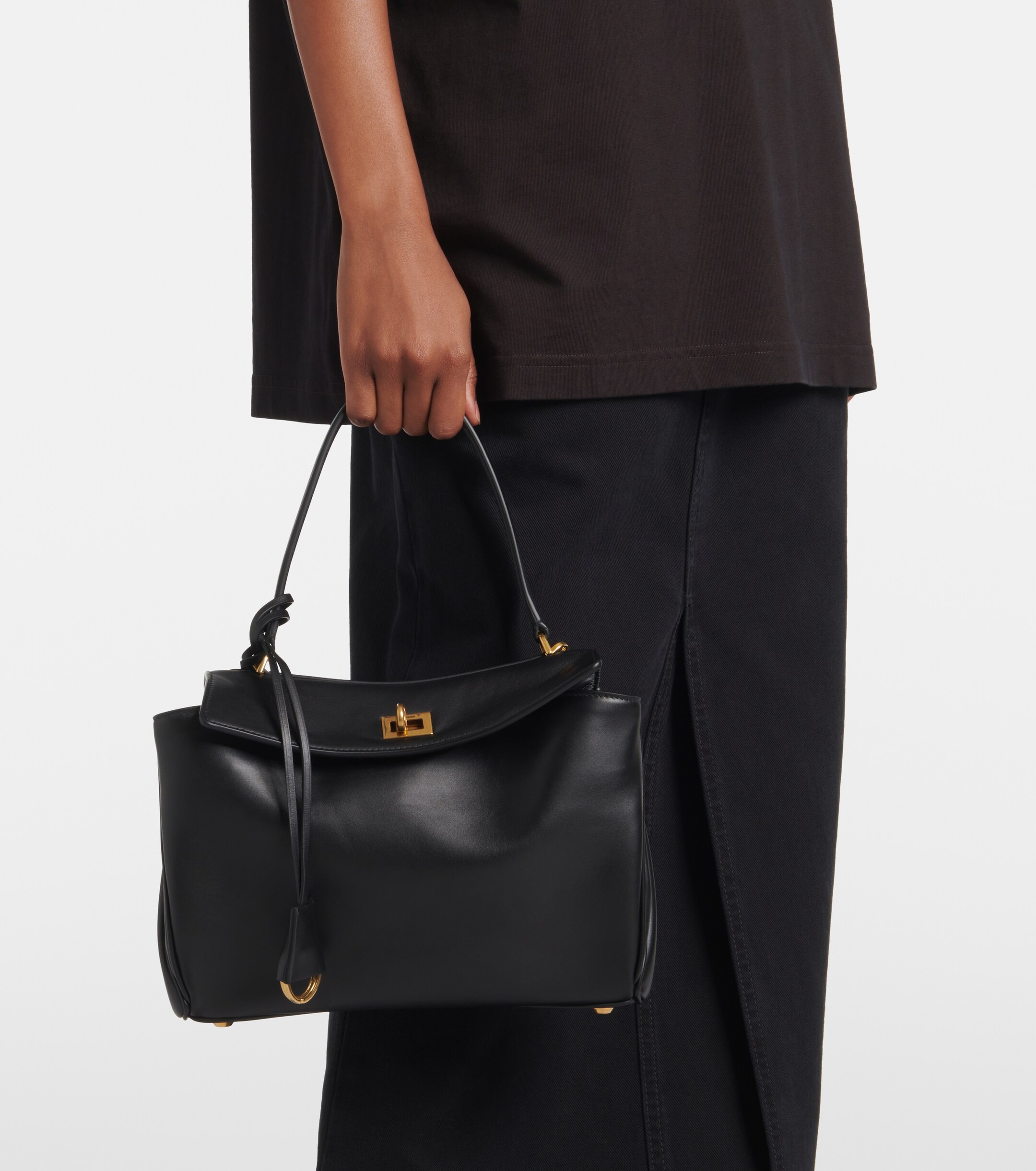 Balenciaga Rodeo Small leather tote bag