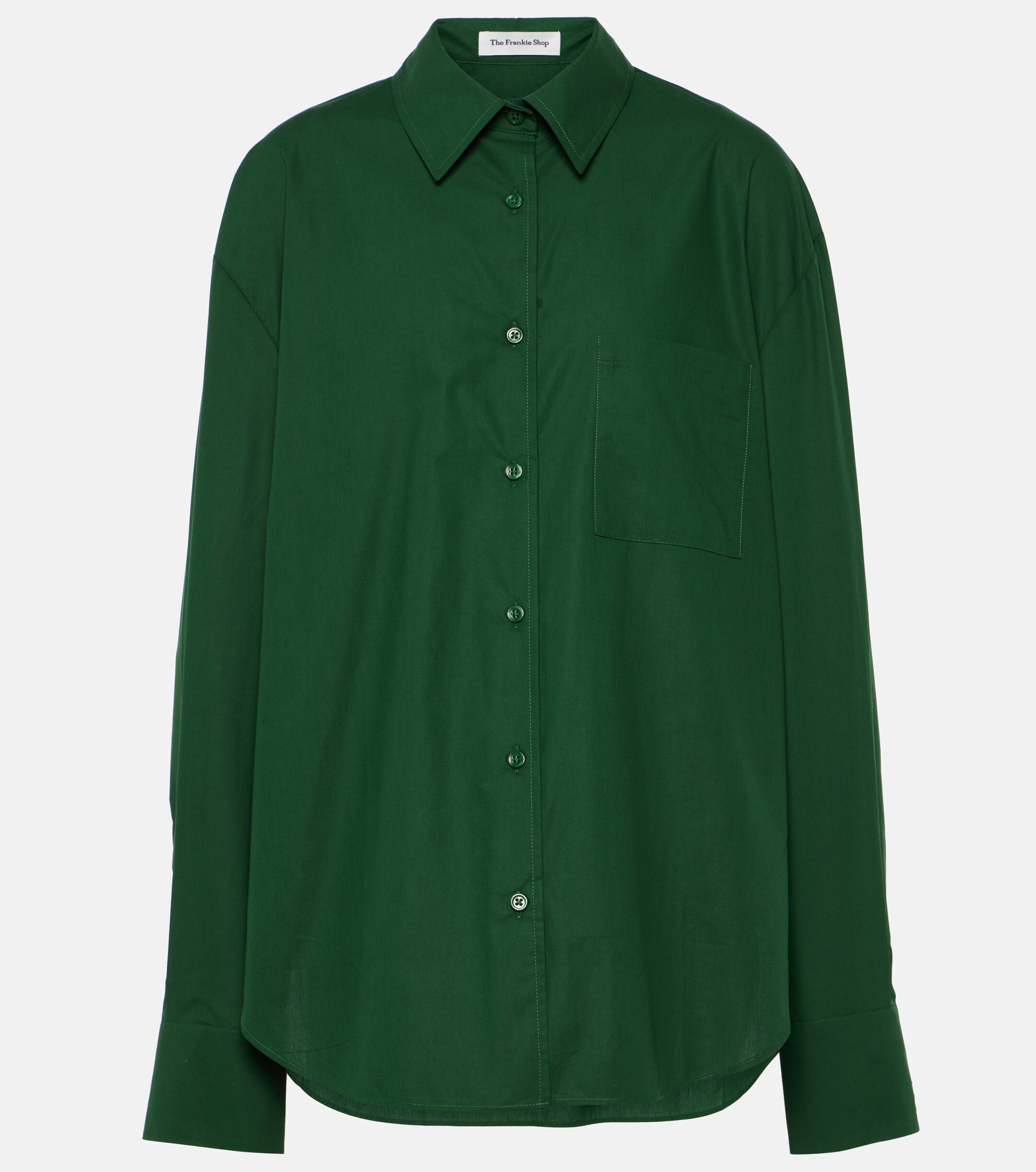 The Frankie Shop Lui cotton shirt