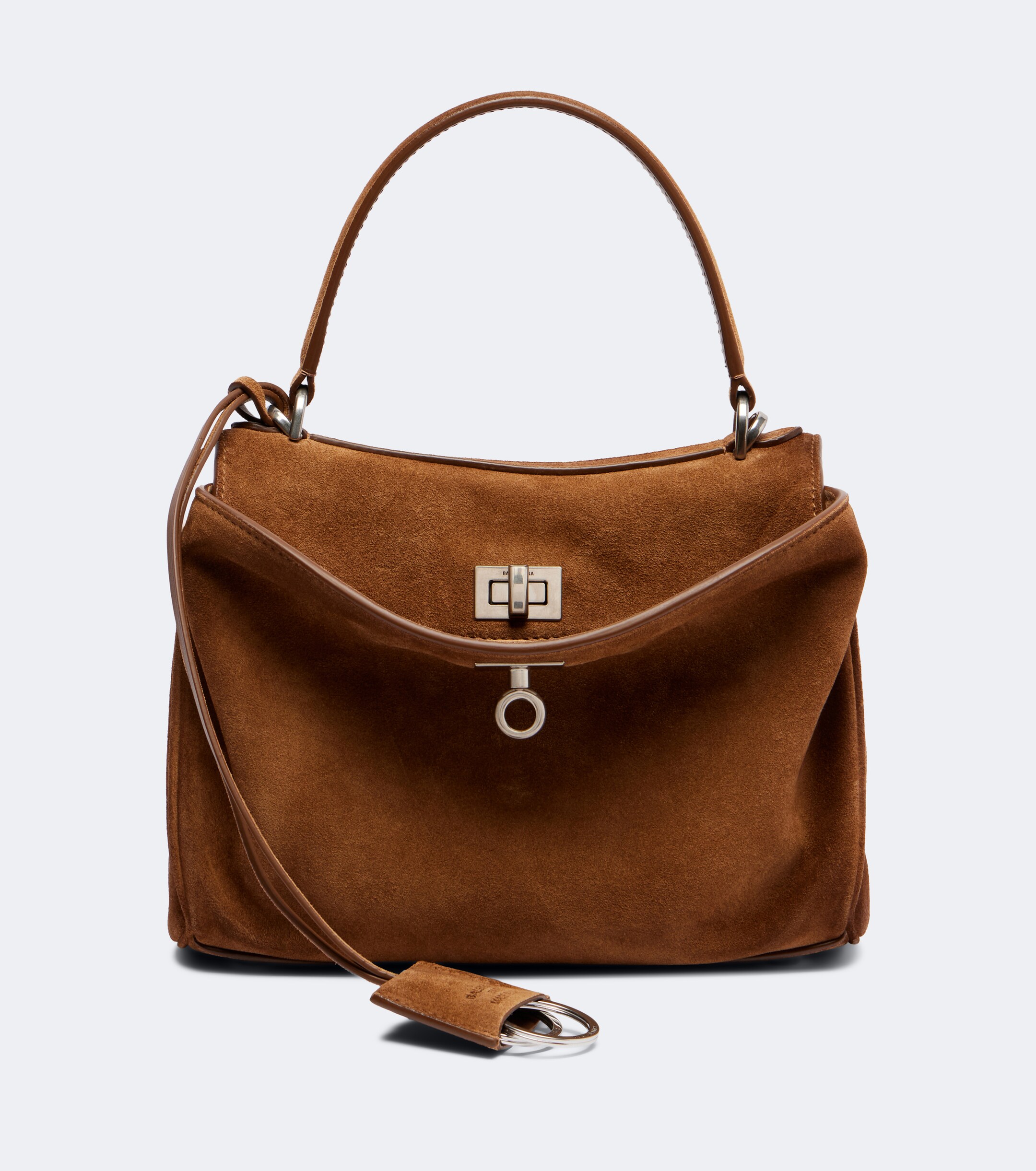 Balenciaga Rodeo Mini suede tote bag