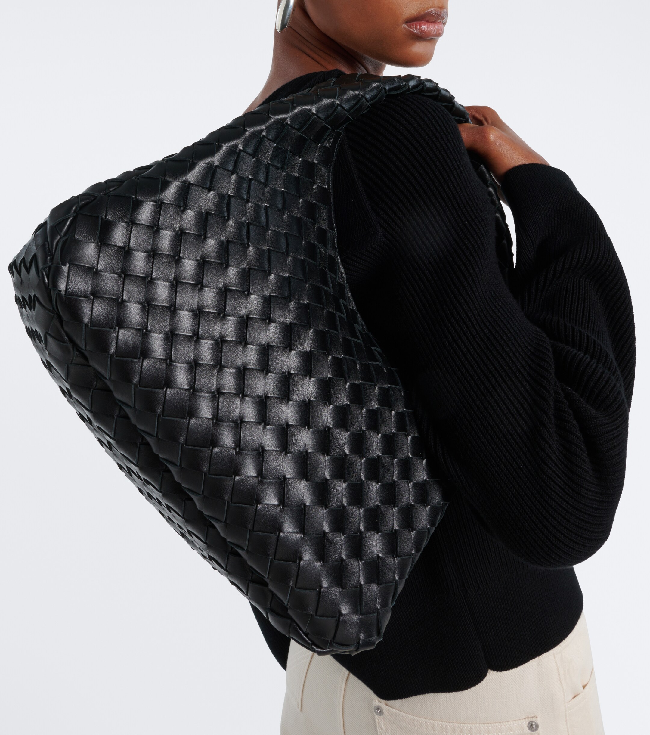 Bottega Veneta Campana Medium leather shoulder bag