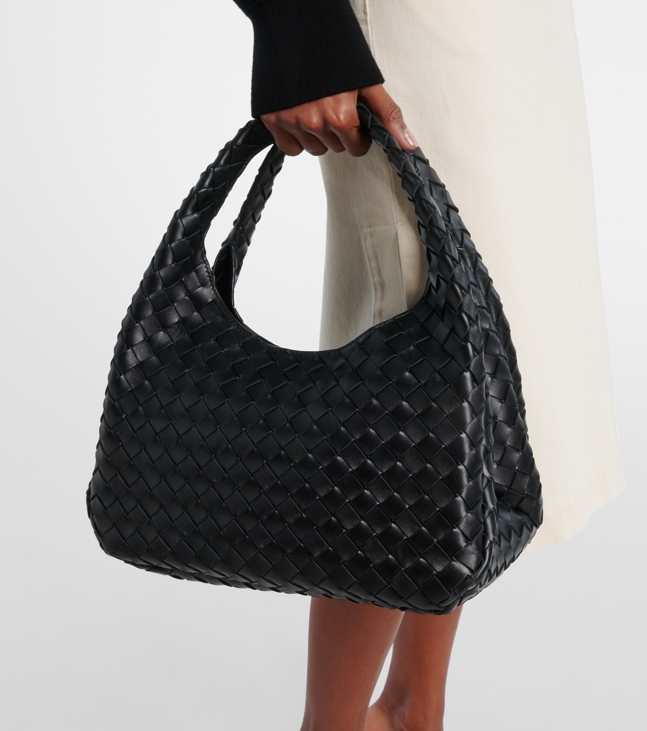 Bottega Veneta Campana Medium leather shoulder bag