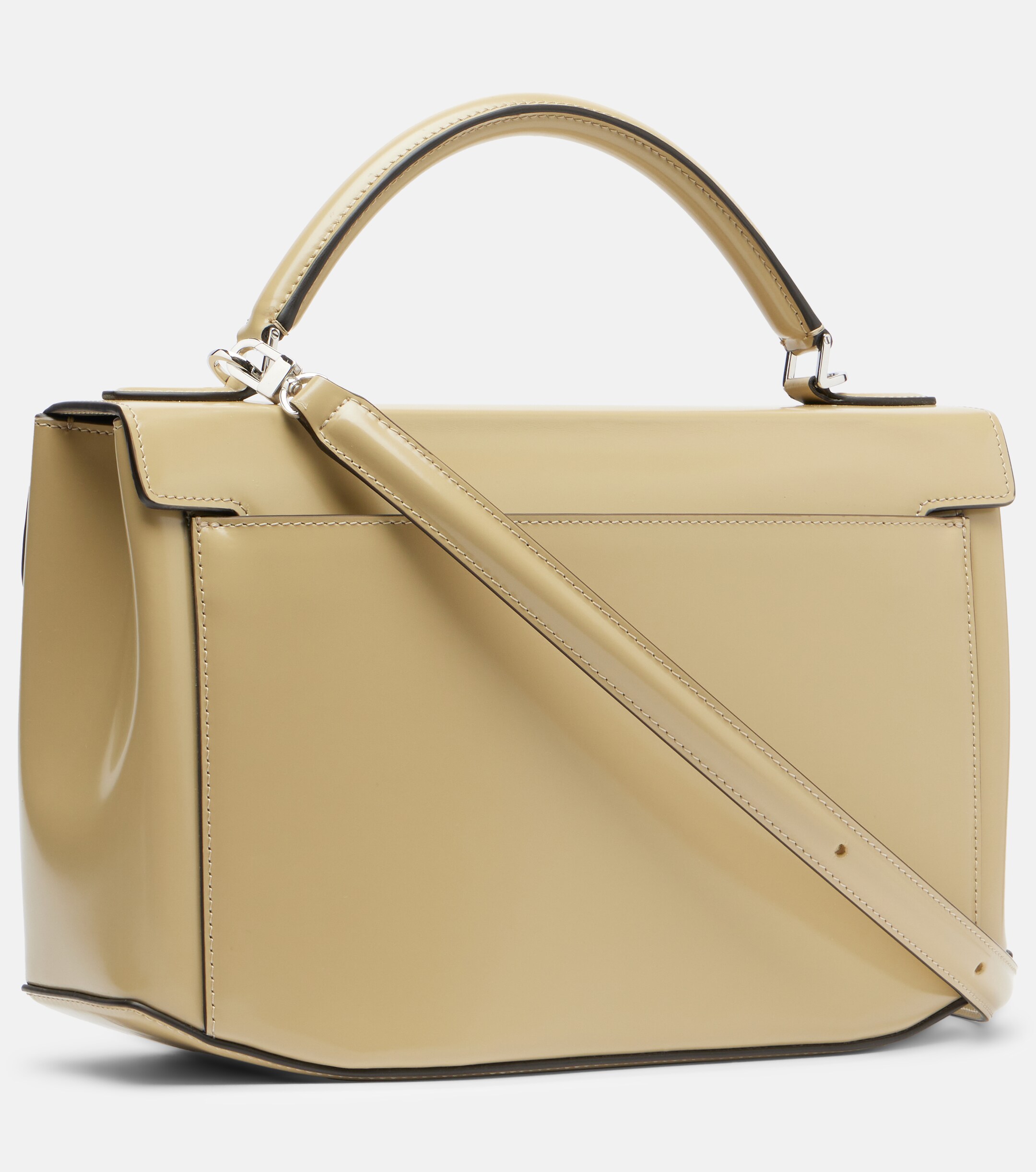 TOTEME Box Small leather top-handle bag