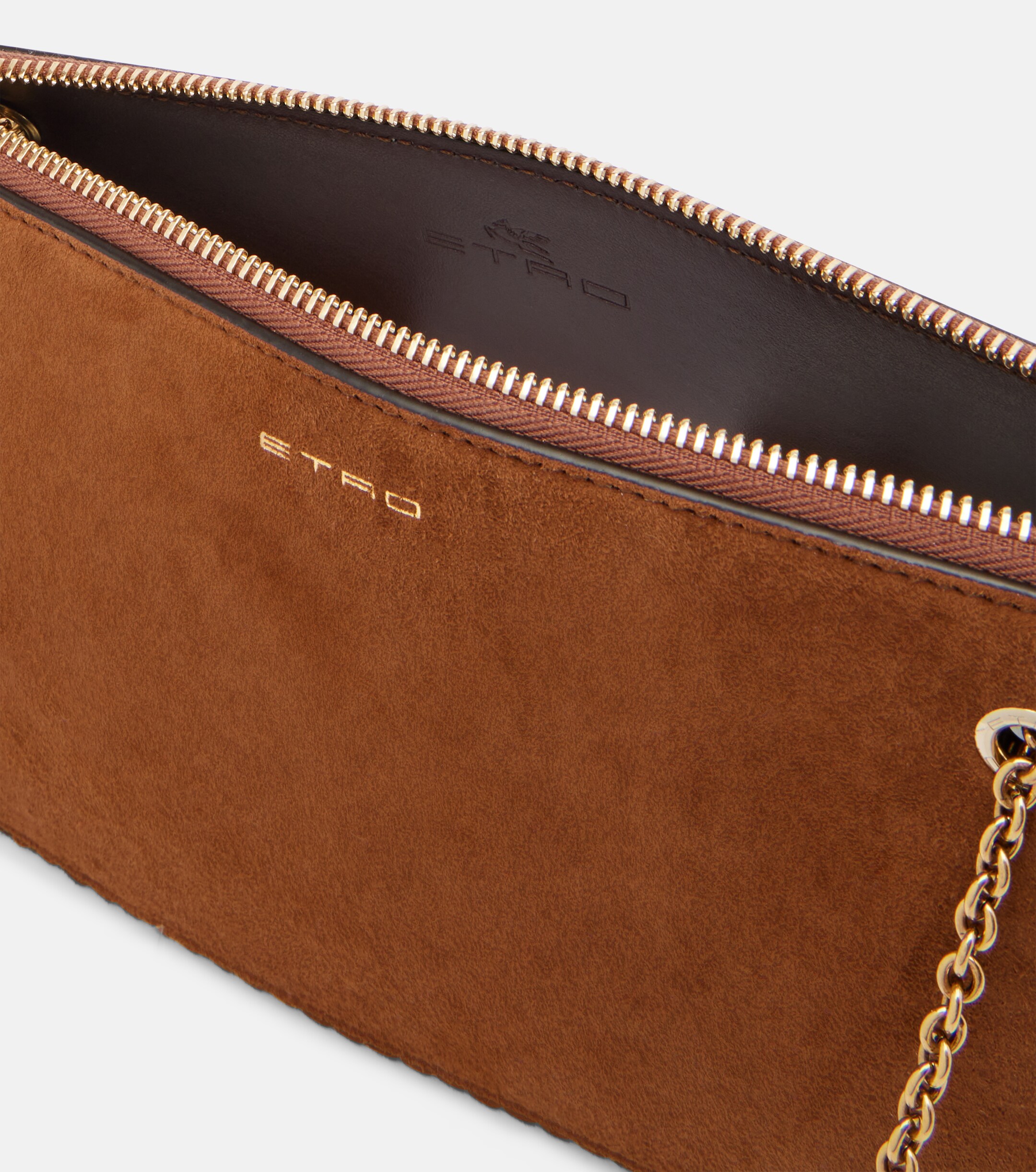 Etro Small suede crossbody bag