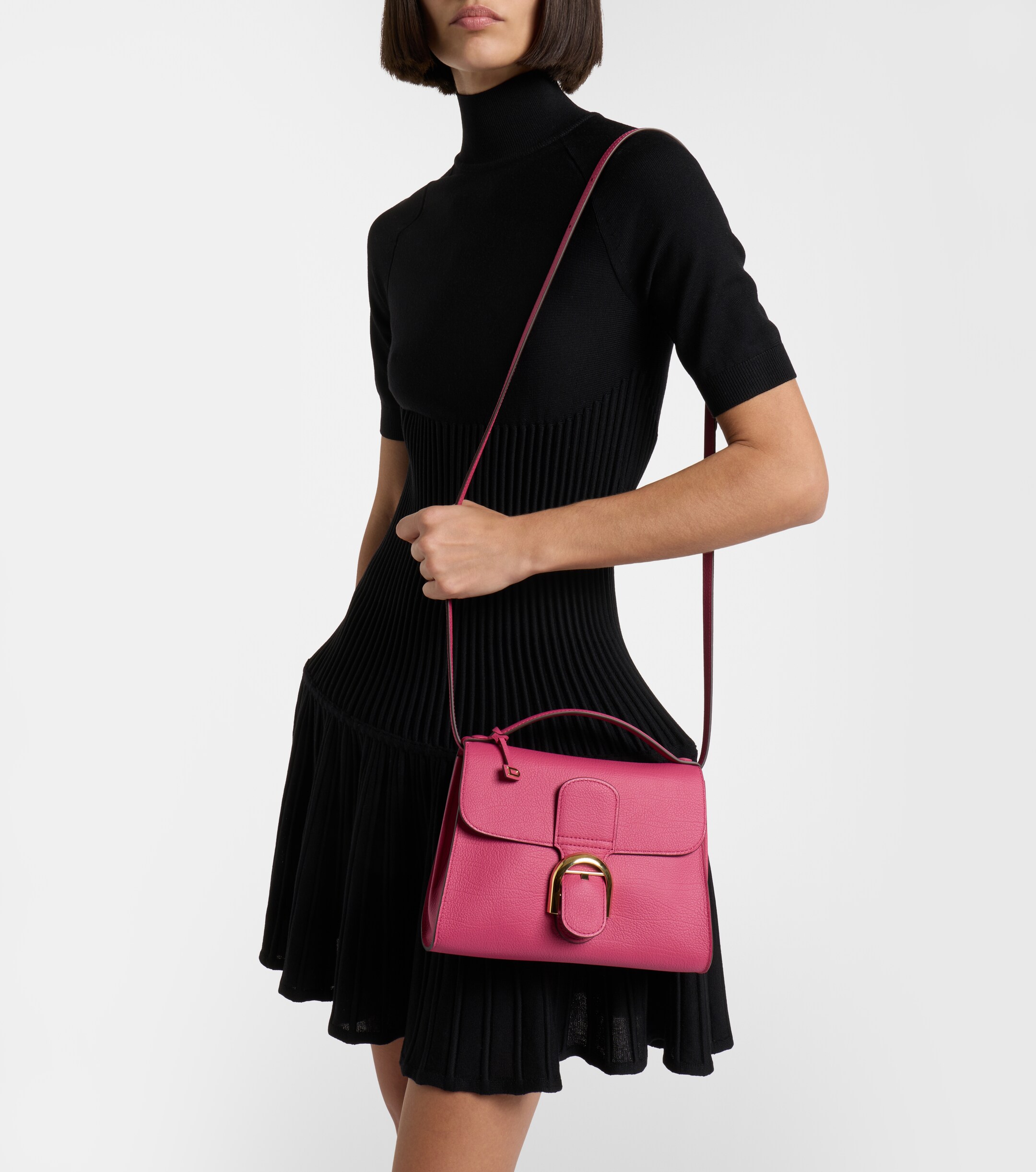 Delvaux Brillant Tempo Small leather shoulder bag thumbnail