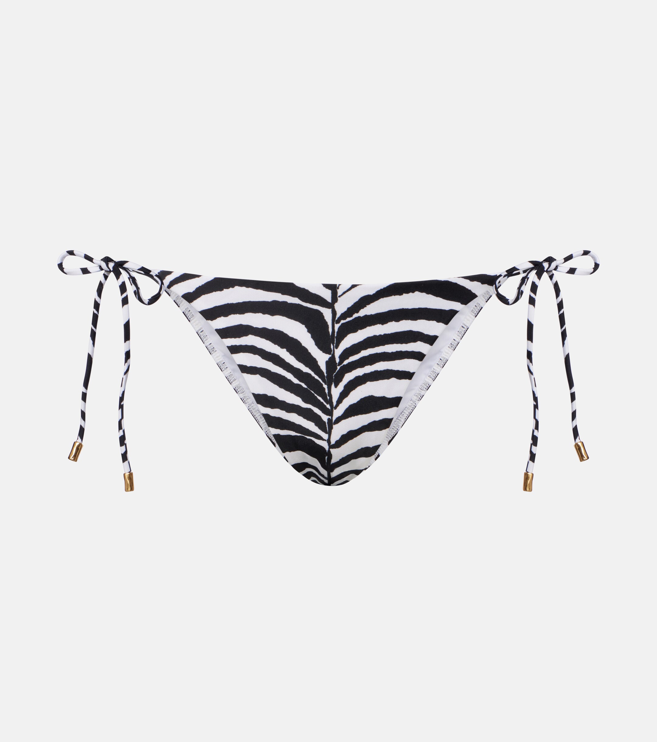 VIX PAULA HERMANNY ViX Paula Hermanny Tie Side zebra-print bikini bottoms