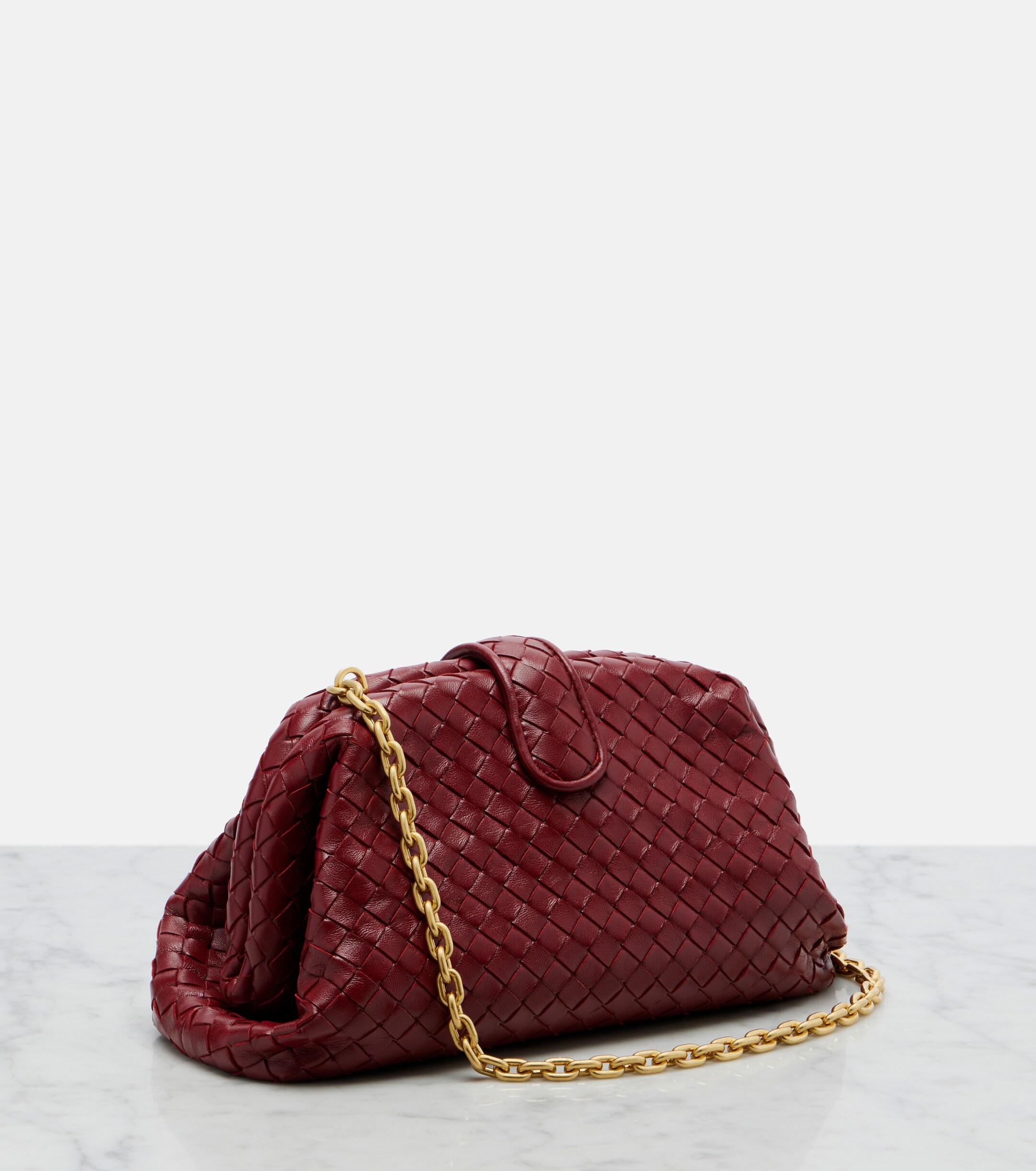 Bottega Veneta Lauren 1980 Small leather clutch