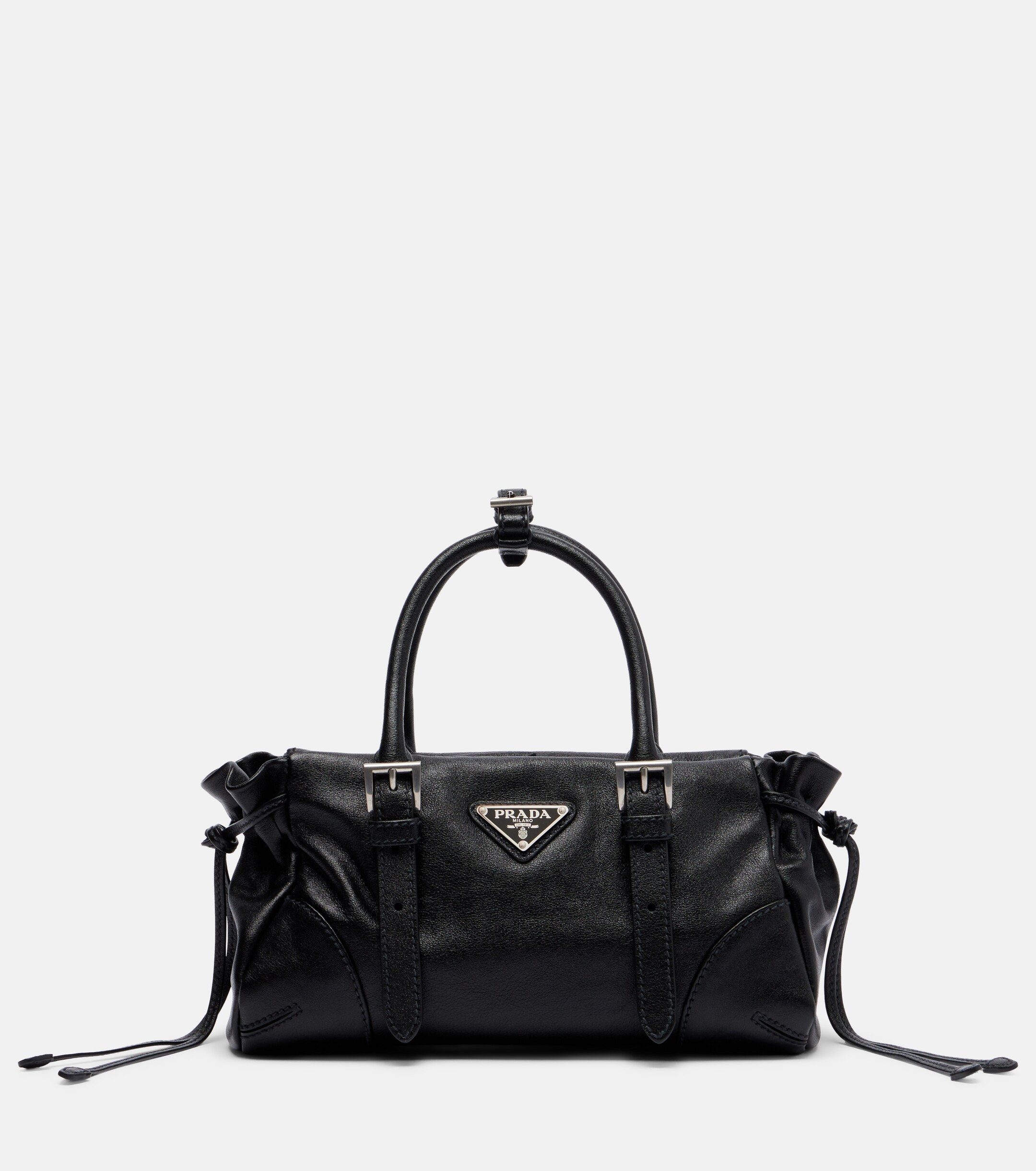 Prada Prada Bonnie Small leather top-handle bag