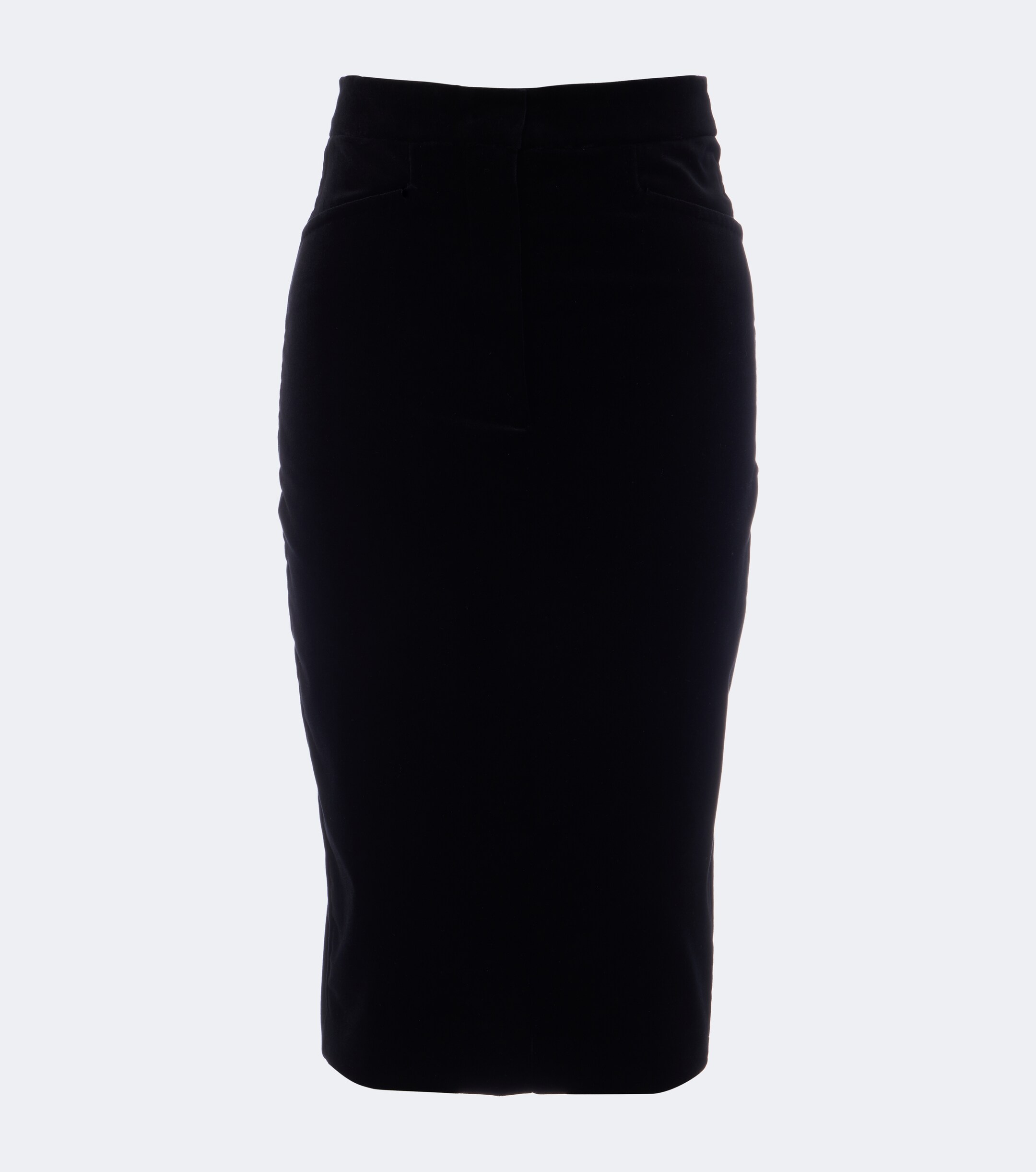 Max Mara Max Mara Elegante cotton velvet pencil skirt