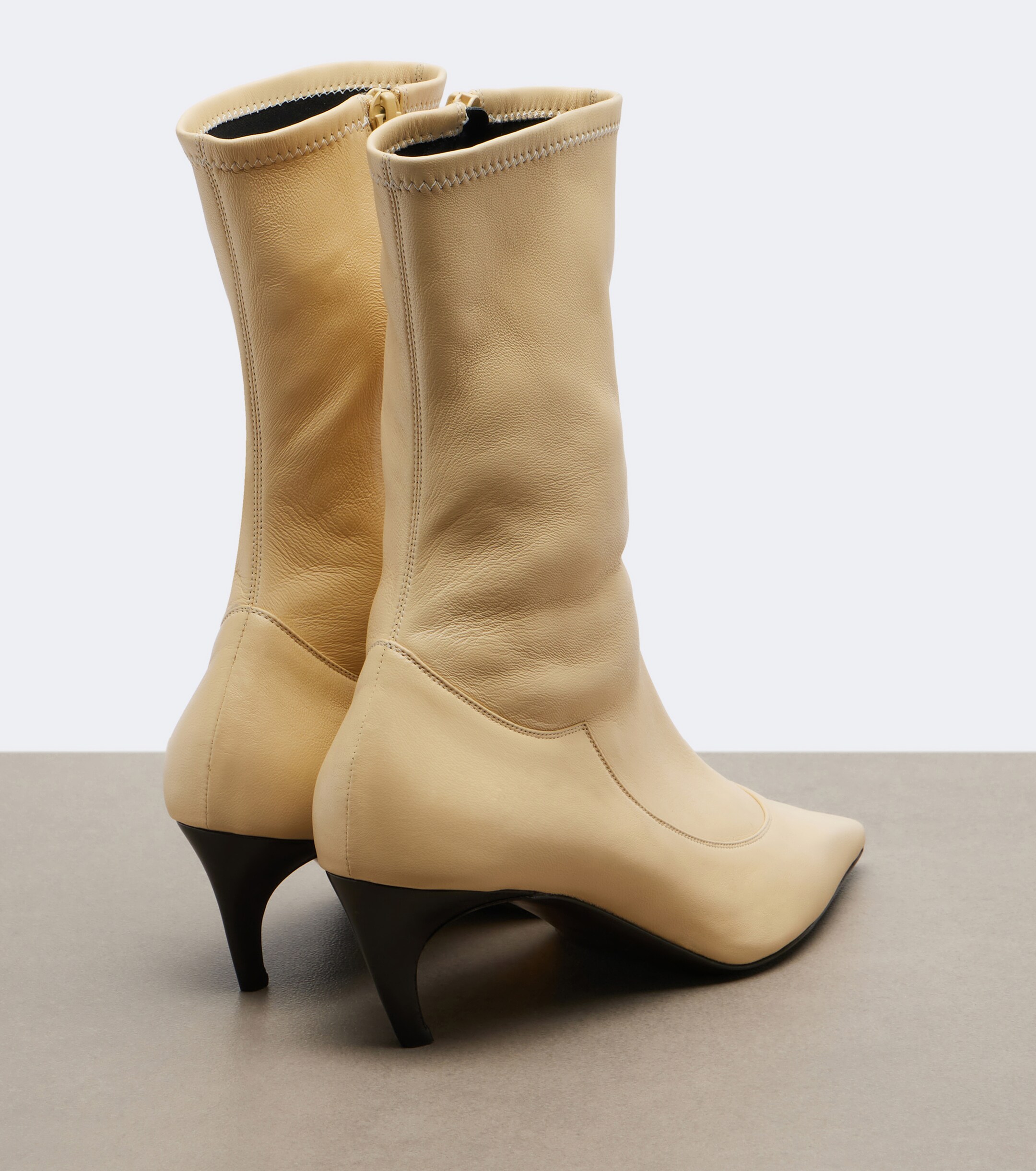 KHAITE Khaite Valerie leather mid-calf boots