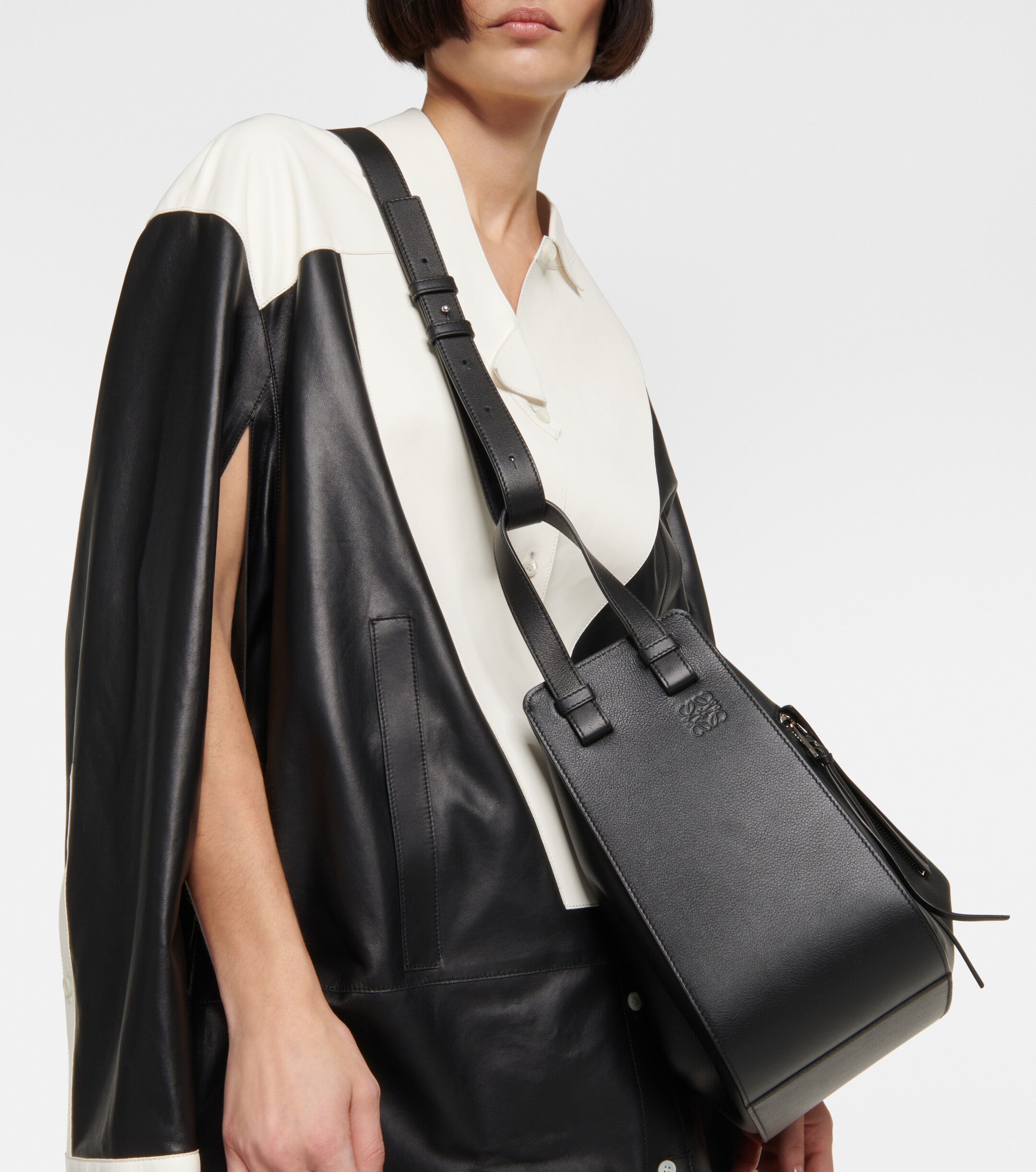 Loewe Hammock Small leather top-handle bag