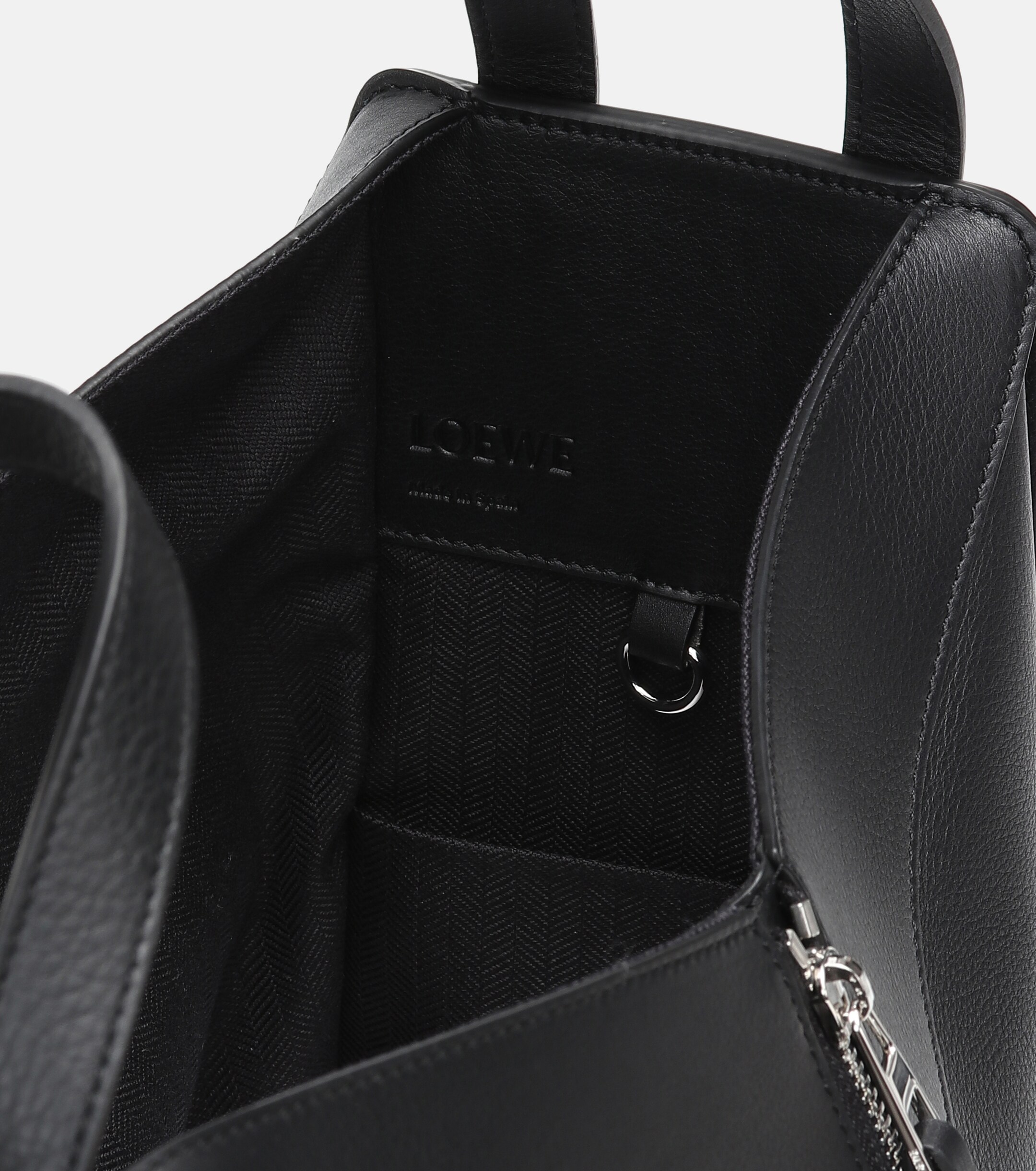 Loewe Hammock Small leather top-handle bag