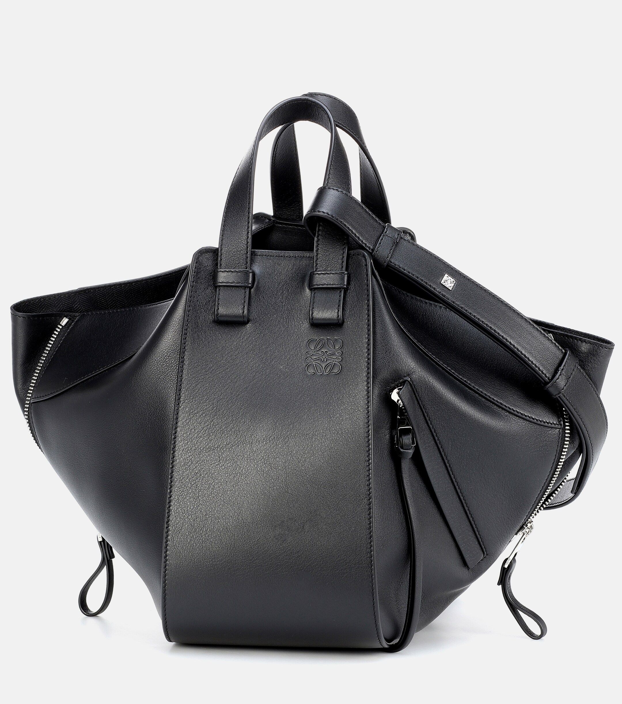 Loewe Hammock Small leather top-handle bag
