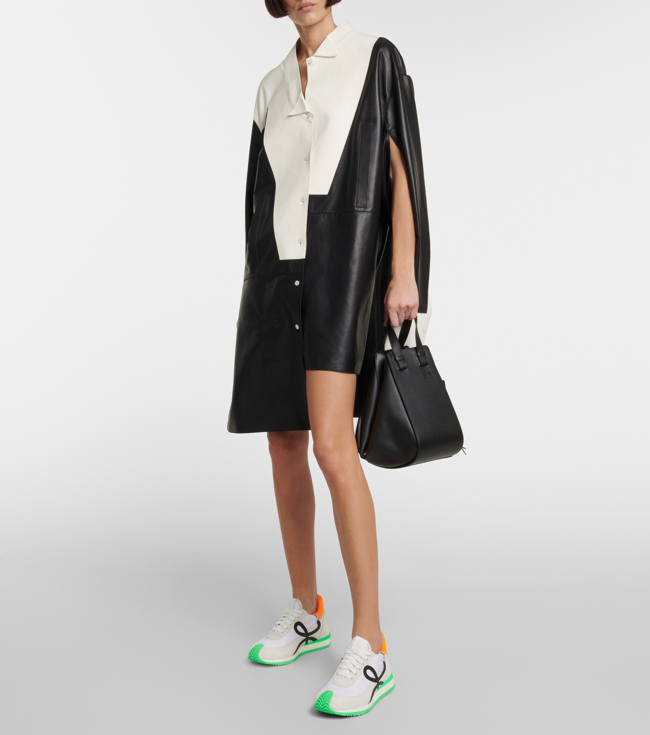 Loewe Hammock Small leather top-handle bag