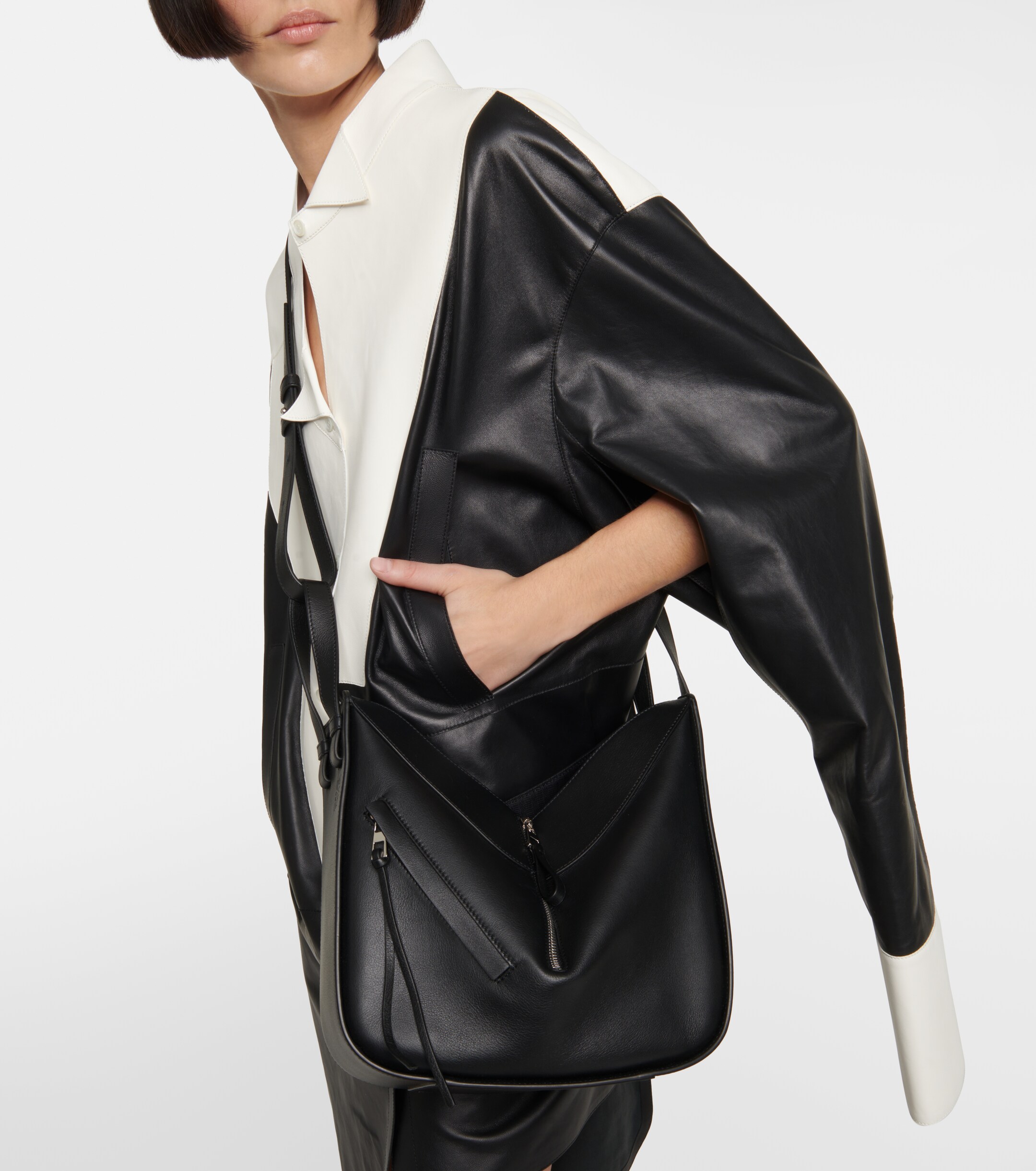 Loewe Hammock Small leather top-handle bag