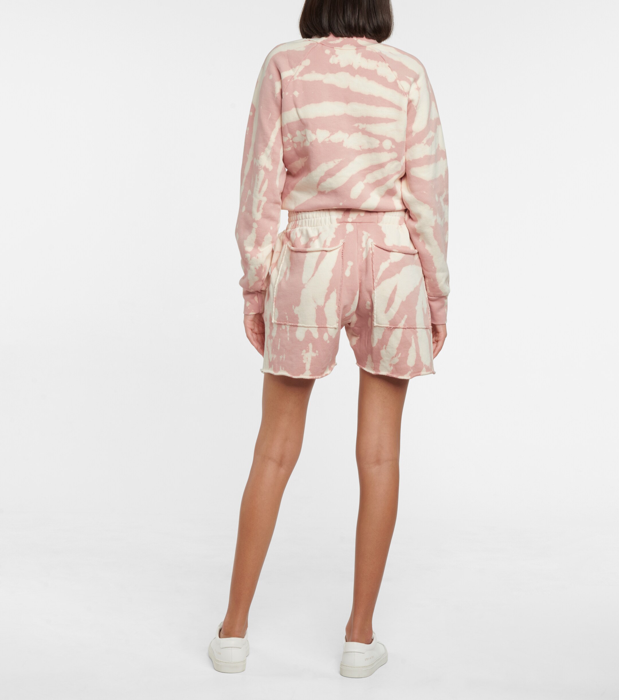 Les Tien Yachts tie-dye cotton shorts thumbnail