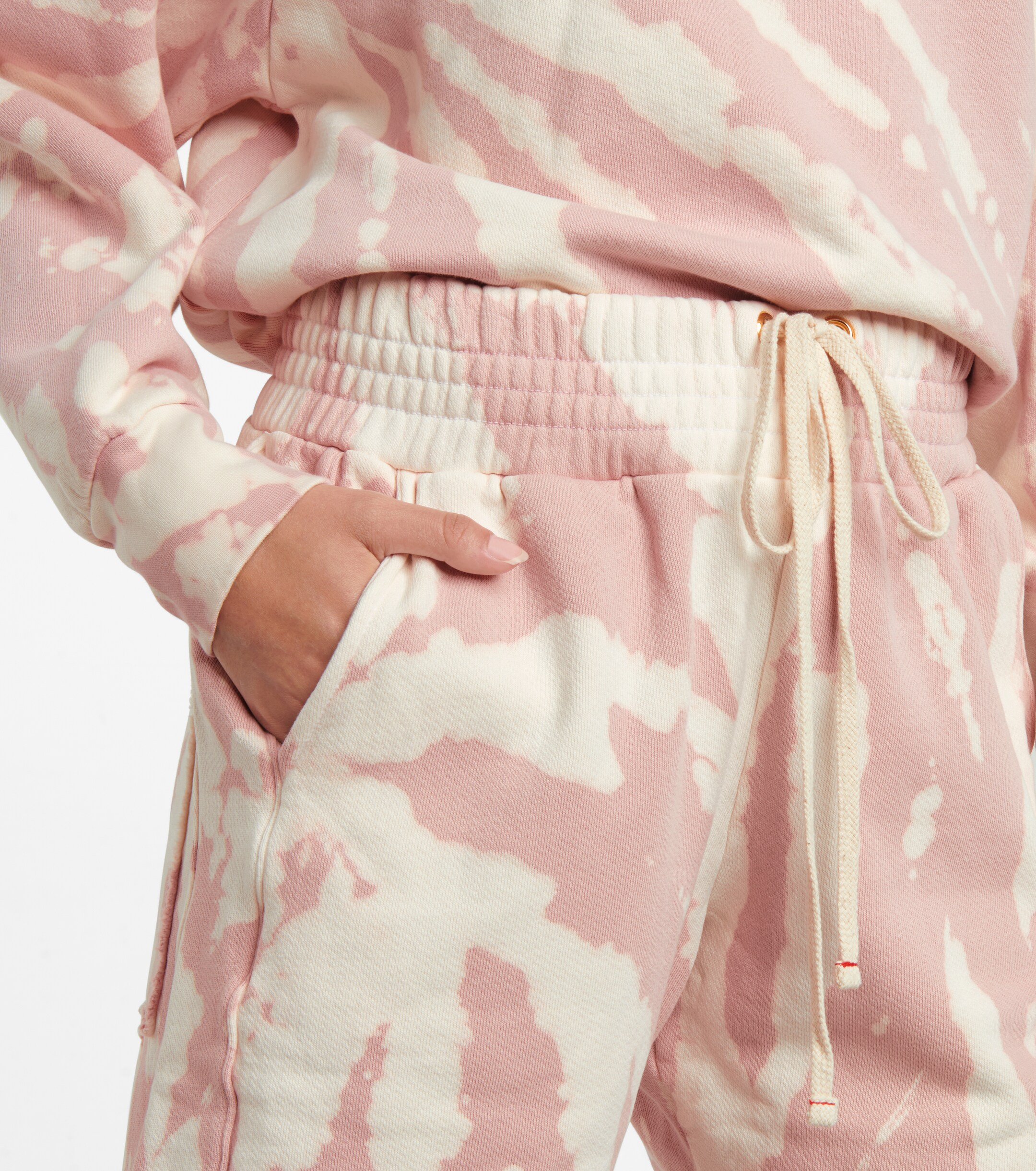 Les Tien Yachts tie-dye cotton shorts thumbnail