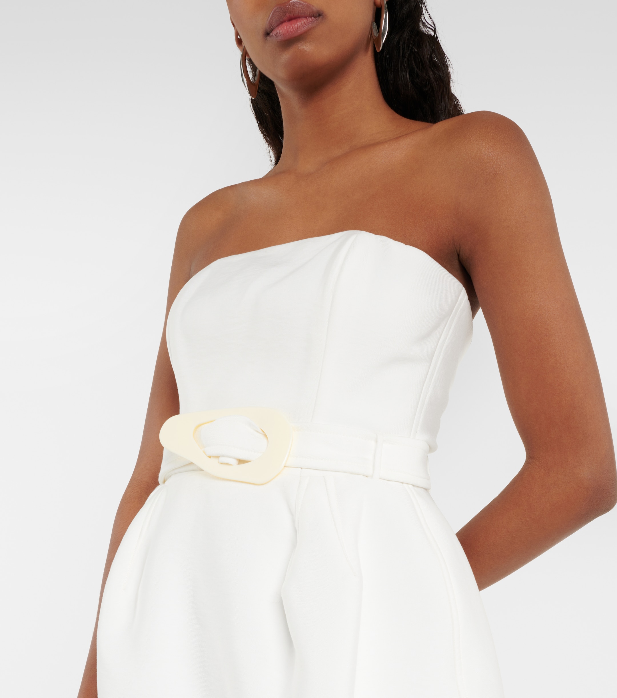 Adriana Degreas Strapless midi dress