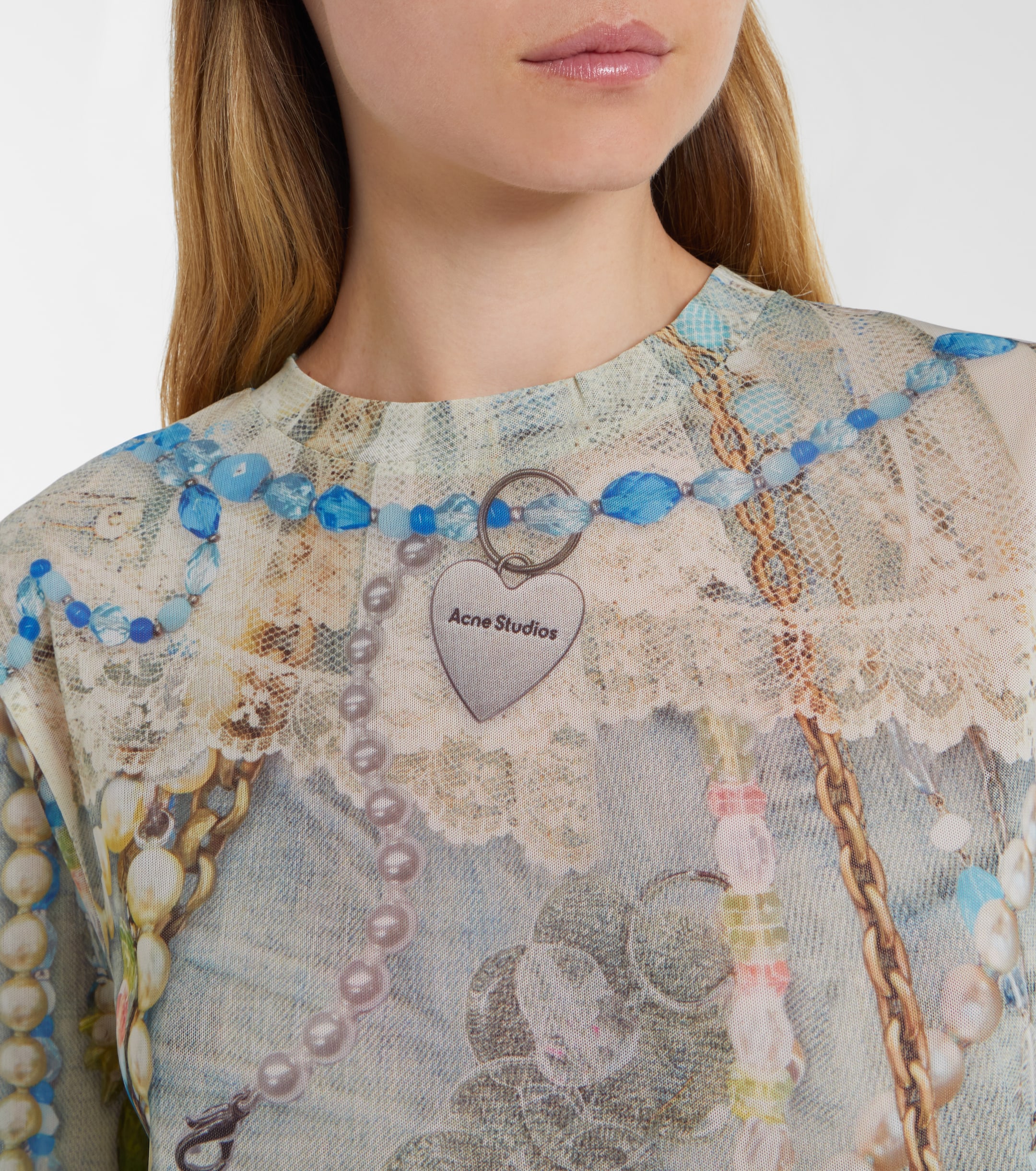Acne Studios - Elway printed jersey T-shirt | Plush