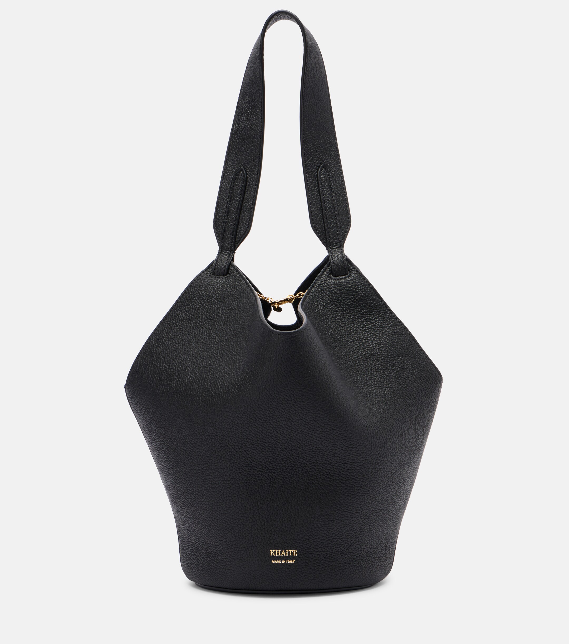KHAITE Lotus Mini leather tote bag