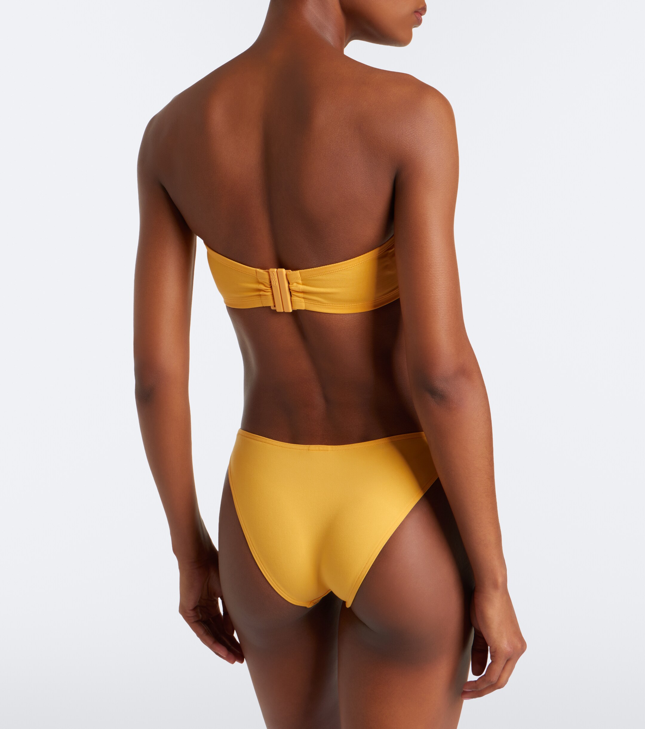 Eres Eres Show gathered bandeau bikini top