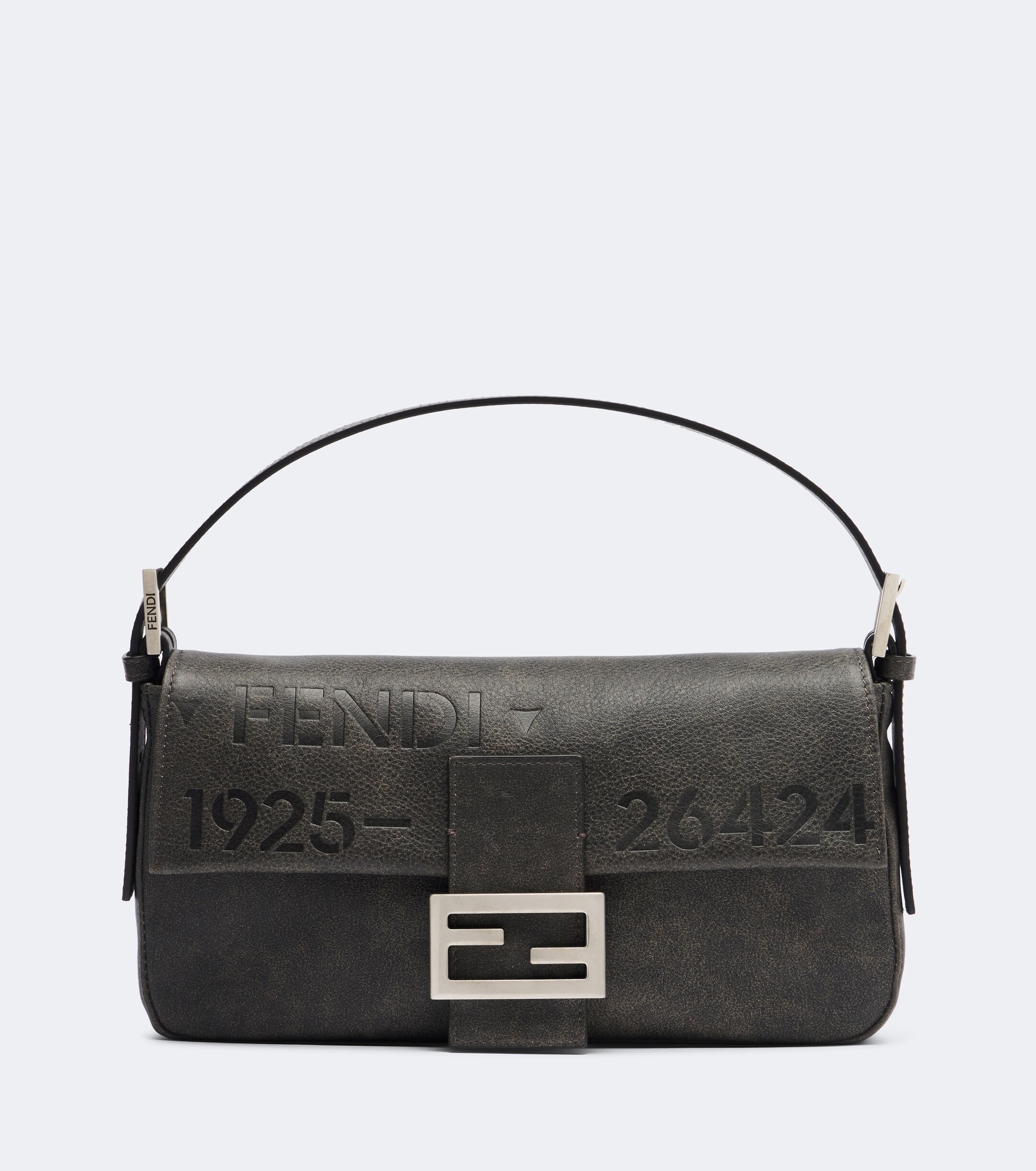 Fendi Baguette® 26424 Biker Small leather shoulder bag
