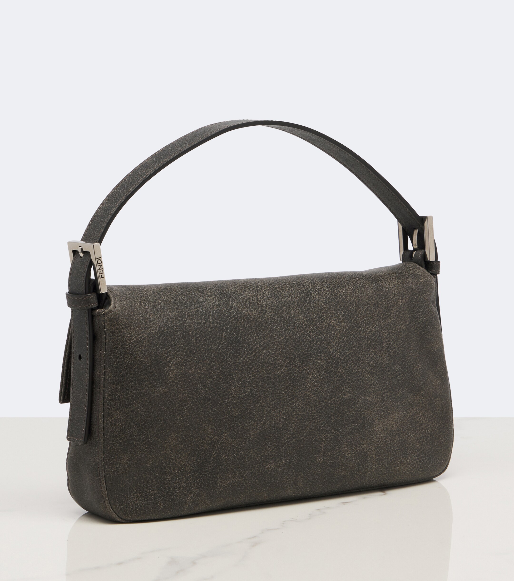 Fendi Baguette® 26424 Biker Small leather shoulder bag