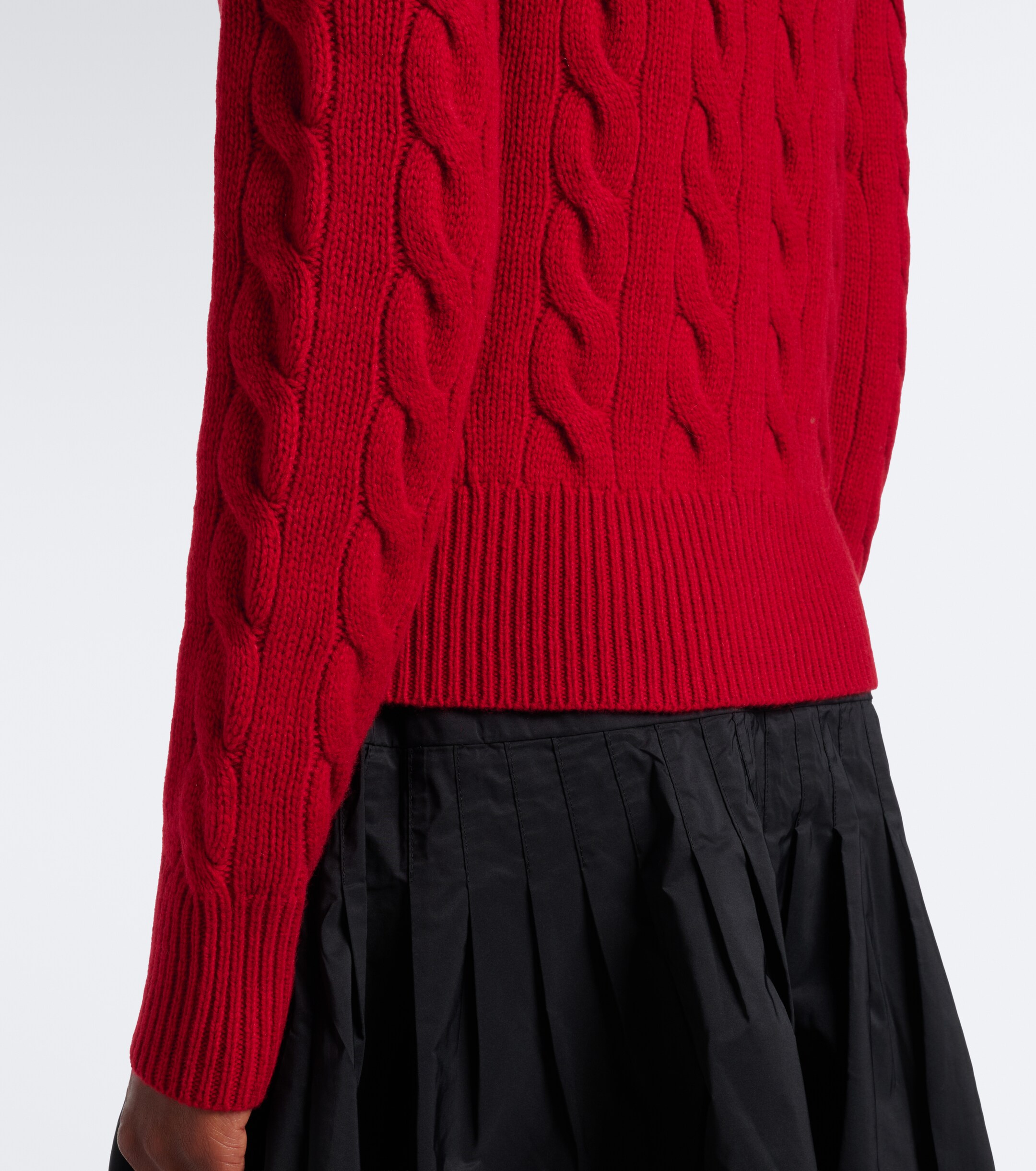 Polo Ralph Lauren Polo Ralph Lauren Cable-knit wool and cashmere cardigan